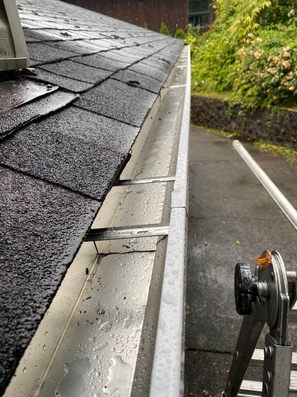 Repair Damaged Gutter & Power Wash House Siding by YVR Construction Group