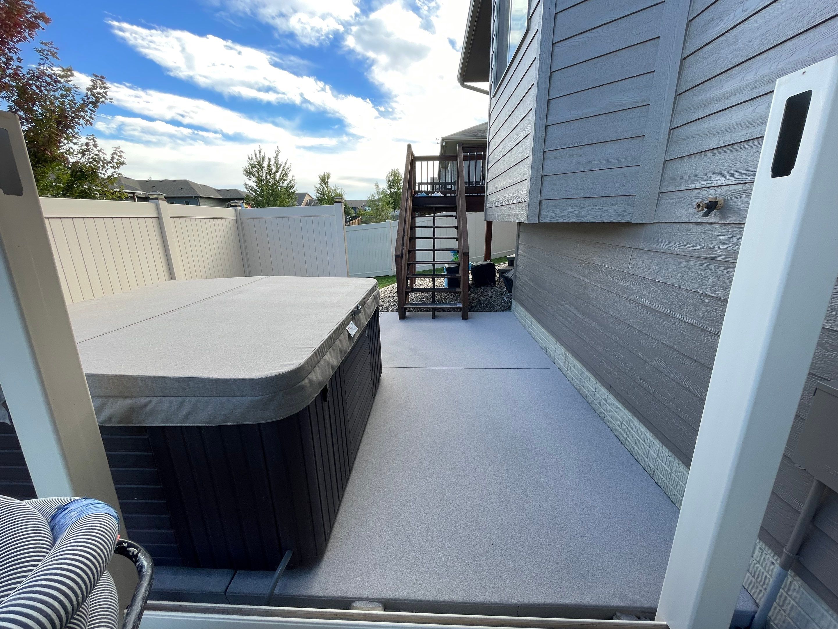 Garage and Patio Concrete Coatings in Sioux Falls by Select Painting, Coatings & Garage Cabinets