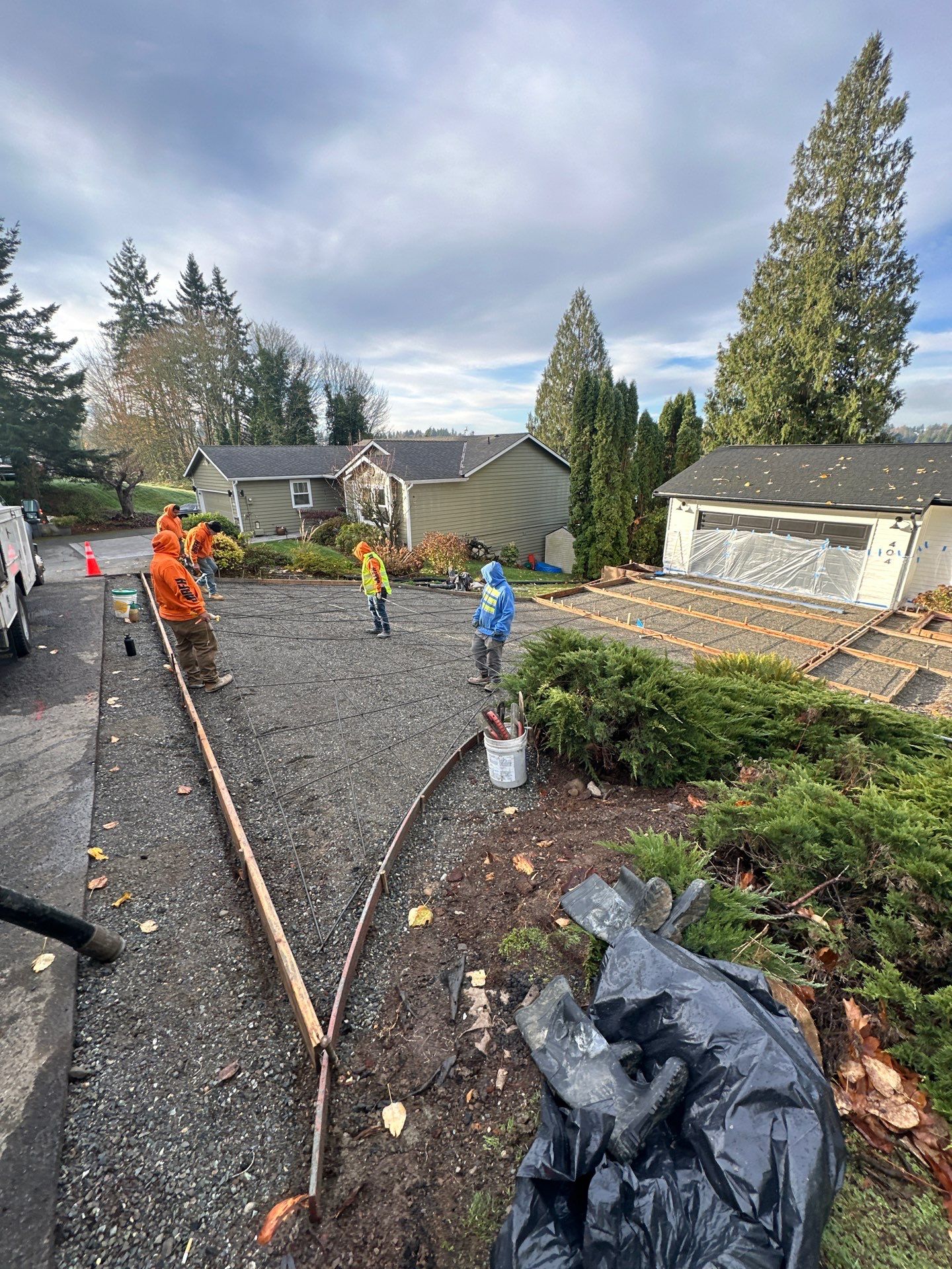 Raphil Haswega Concrete Driveway  by Jireh Asphalt & Concrete Inc 