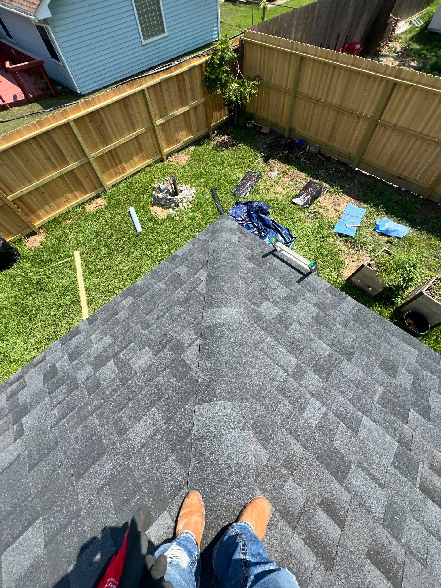 Residential Roofing Repair using Owen's Corning Duration (Lifetime) Shingles by Roof Repair Services LLC
