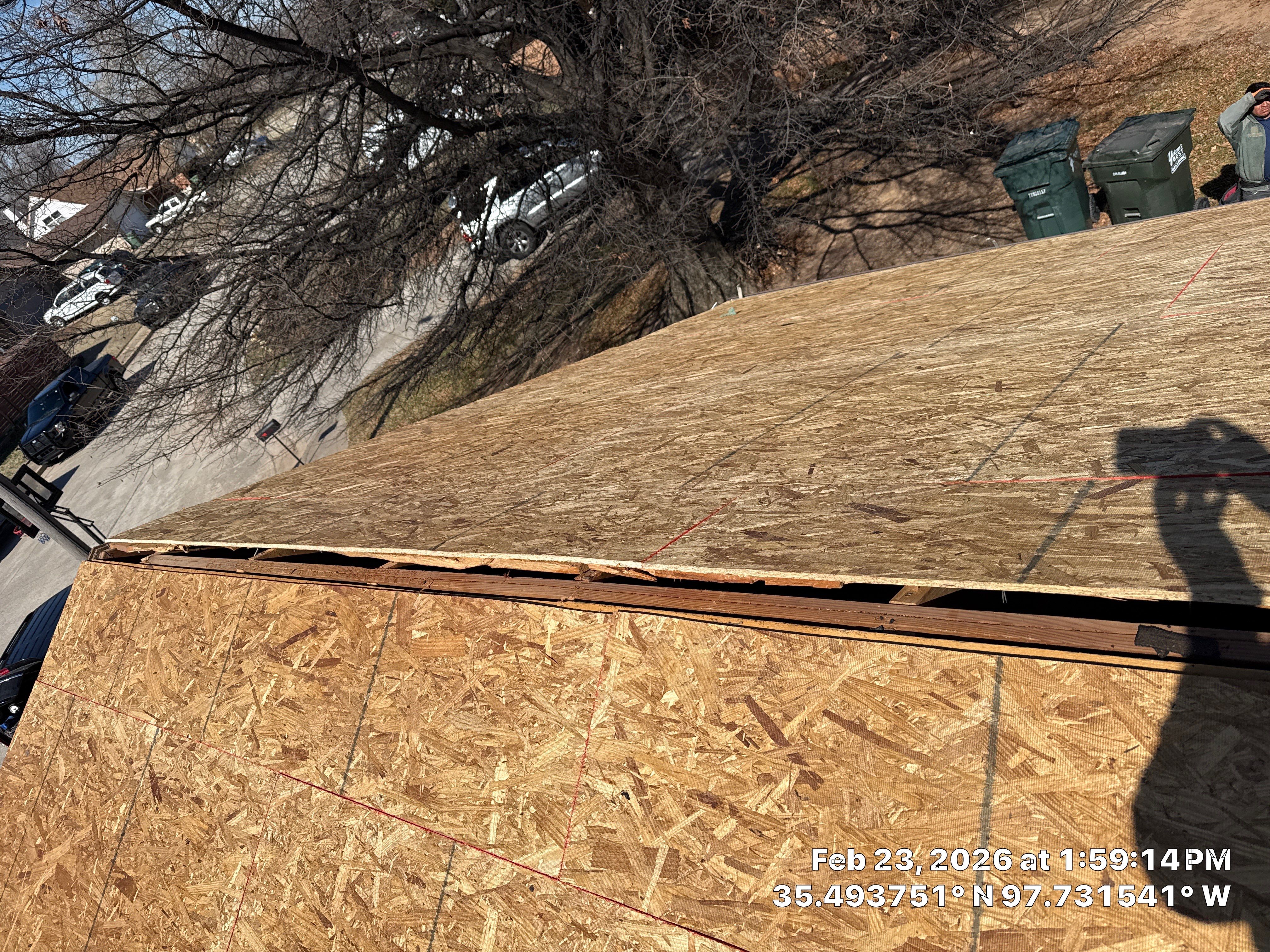 Project in Yukon, OK by OAK Roofing Restoration 