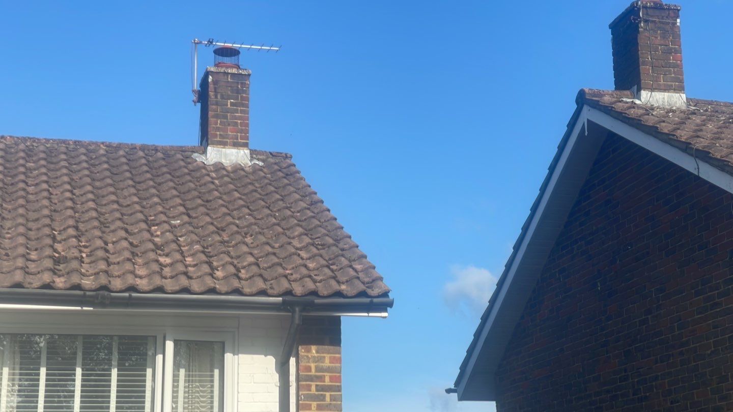 Roof Cleaning and Biocide Treatment using Honda 15lpm Low Pressure Washing Machine by Ges Exterior Cleaning ltd