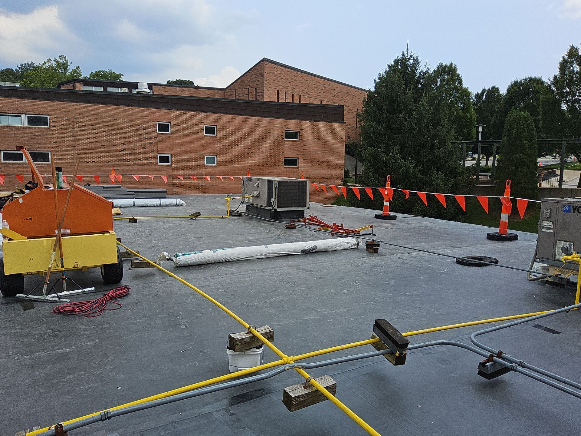St. Gerard Majella School – Commercial Roof Repairs & Maintenance Program (Kirkwood, MO) by St. Louis Roofing Company