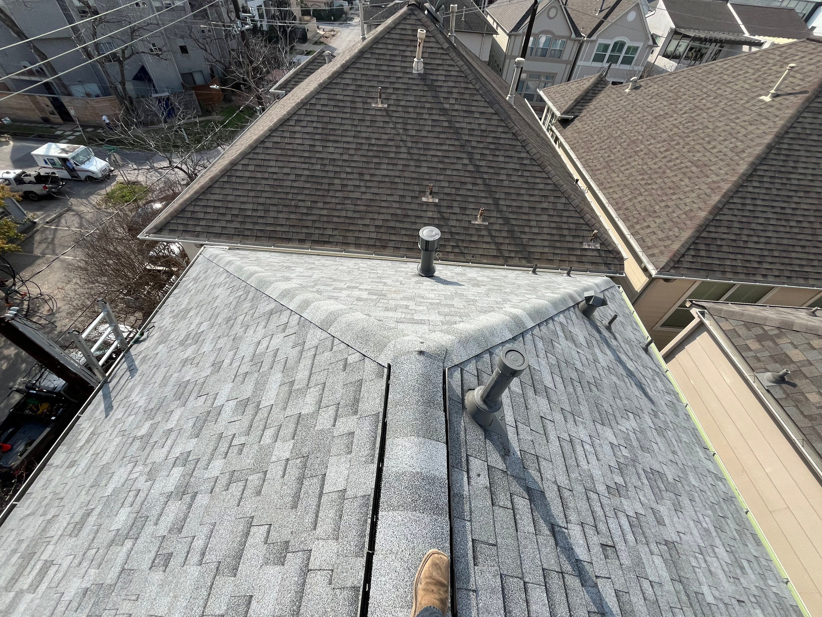 Three Story Roof Project in Houston by Roofing Technologies Unlimited