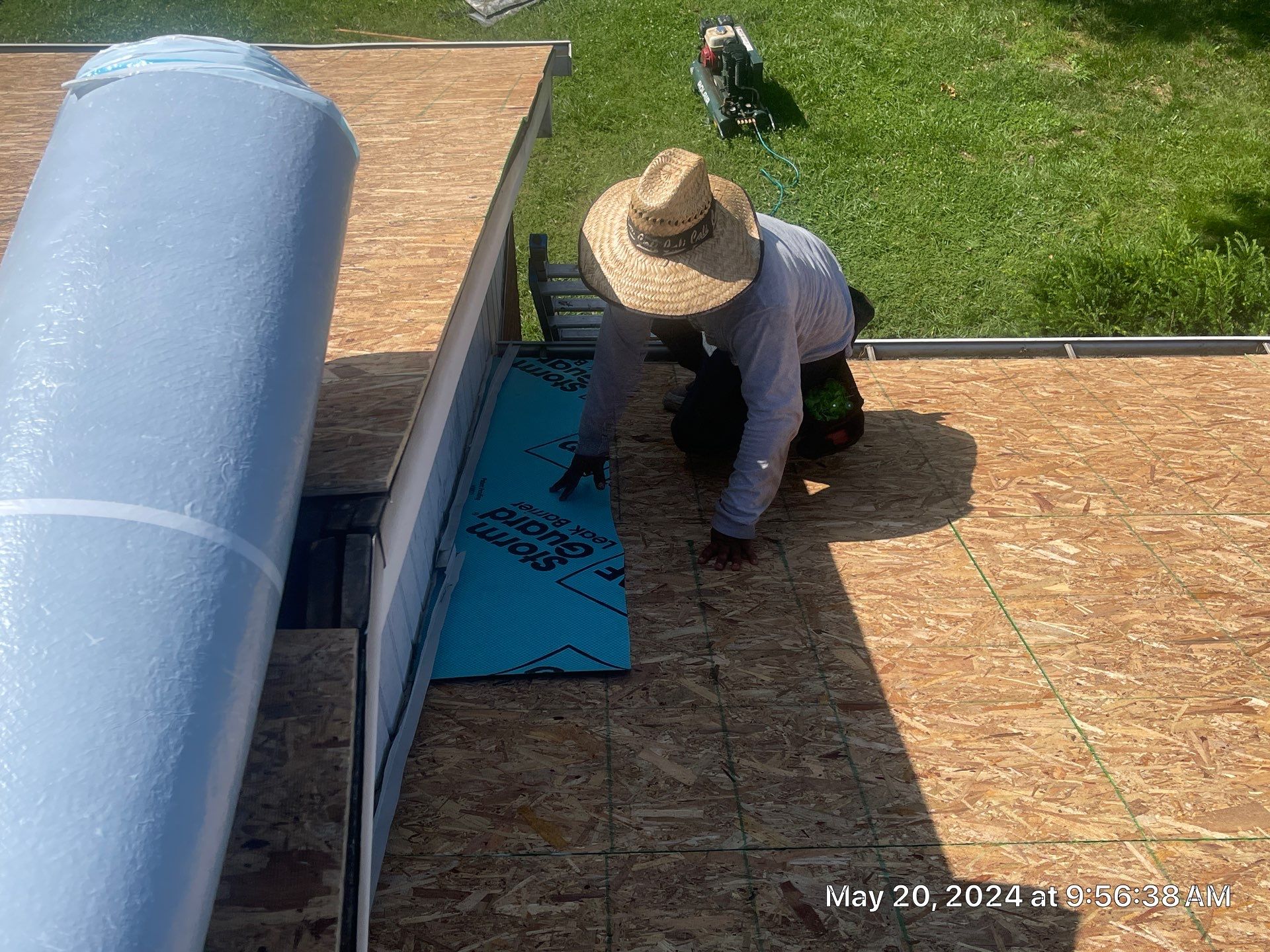 Residential Roofing Installation using GAF Timberline HDZ in Pewter Gray by Undersun Roofing 