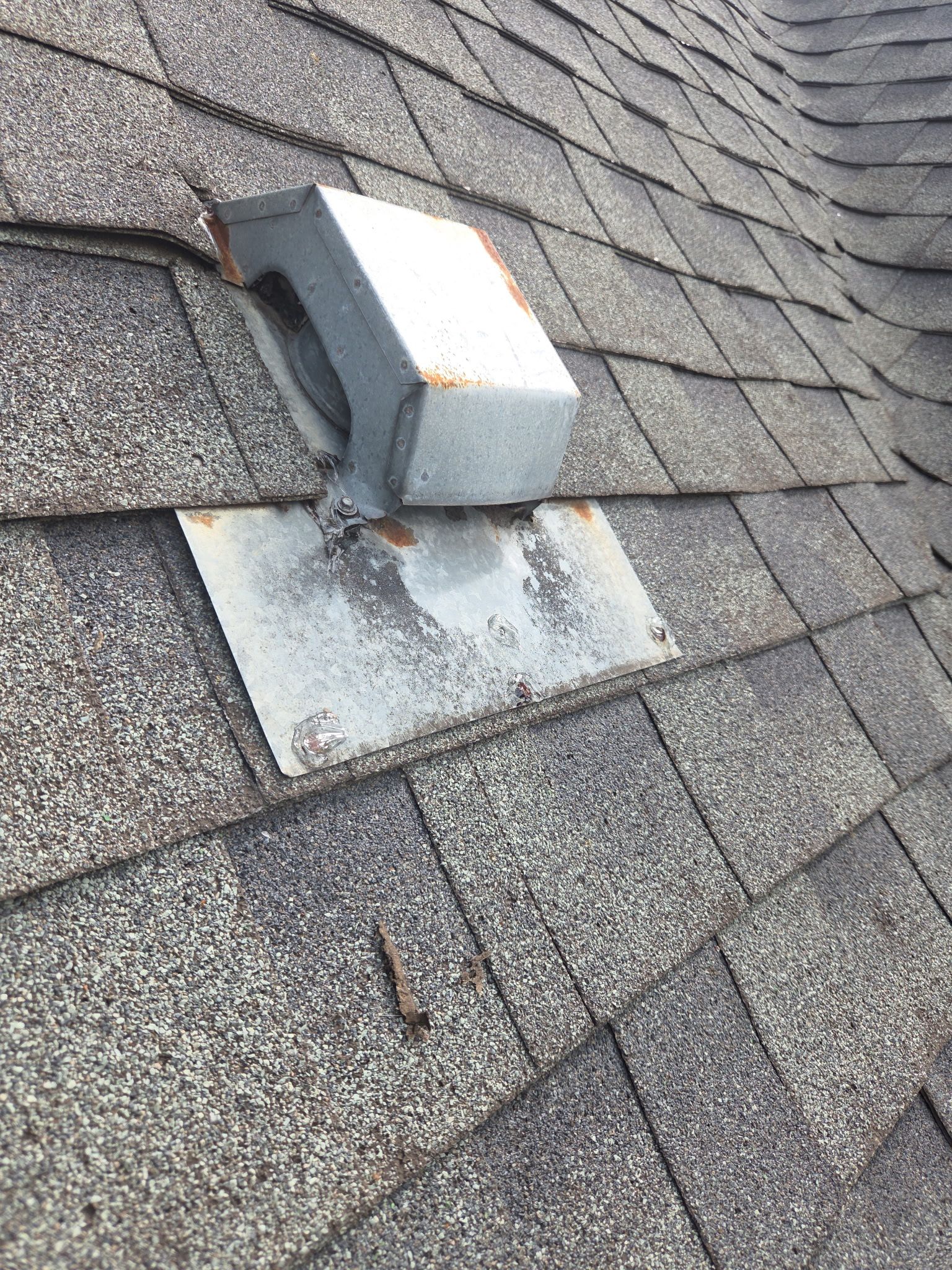 Crazy Wind Damage Repair on a Steep Roof by REPS OF TEXAS