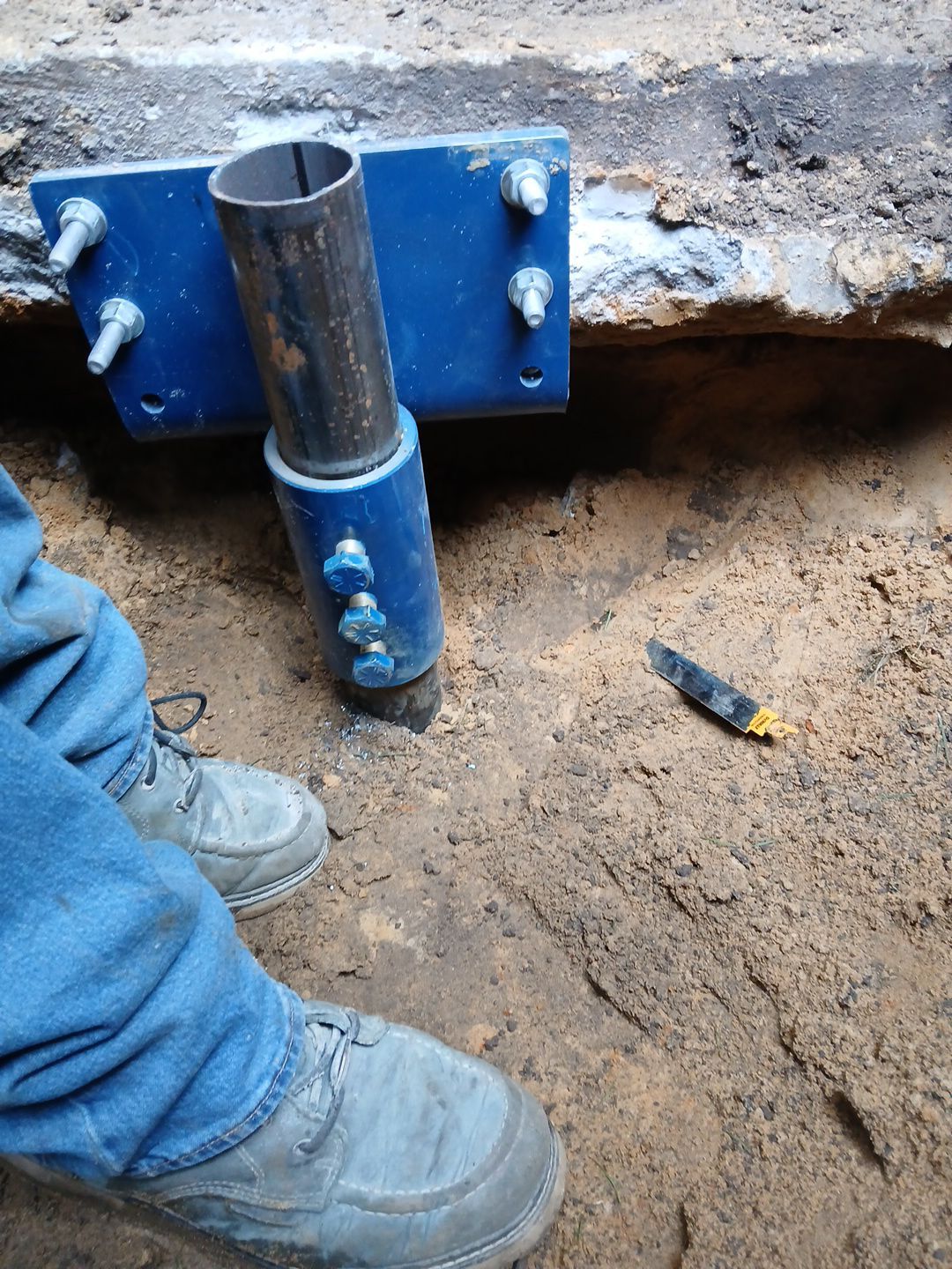 Piering and Concrete Supports by Toledo Basement Repair 