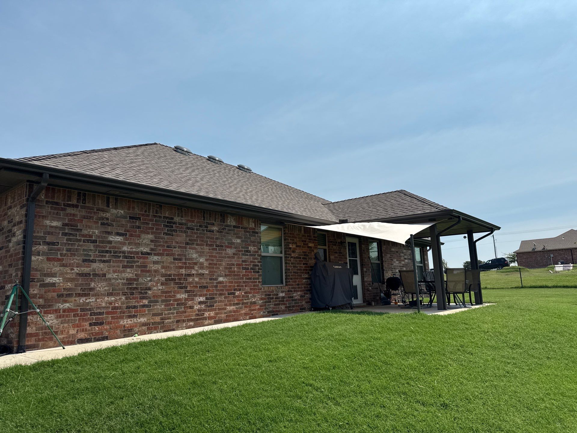 roof replacement in Blanchard by McCann's Roofing and Construction