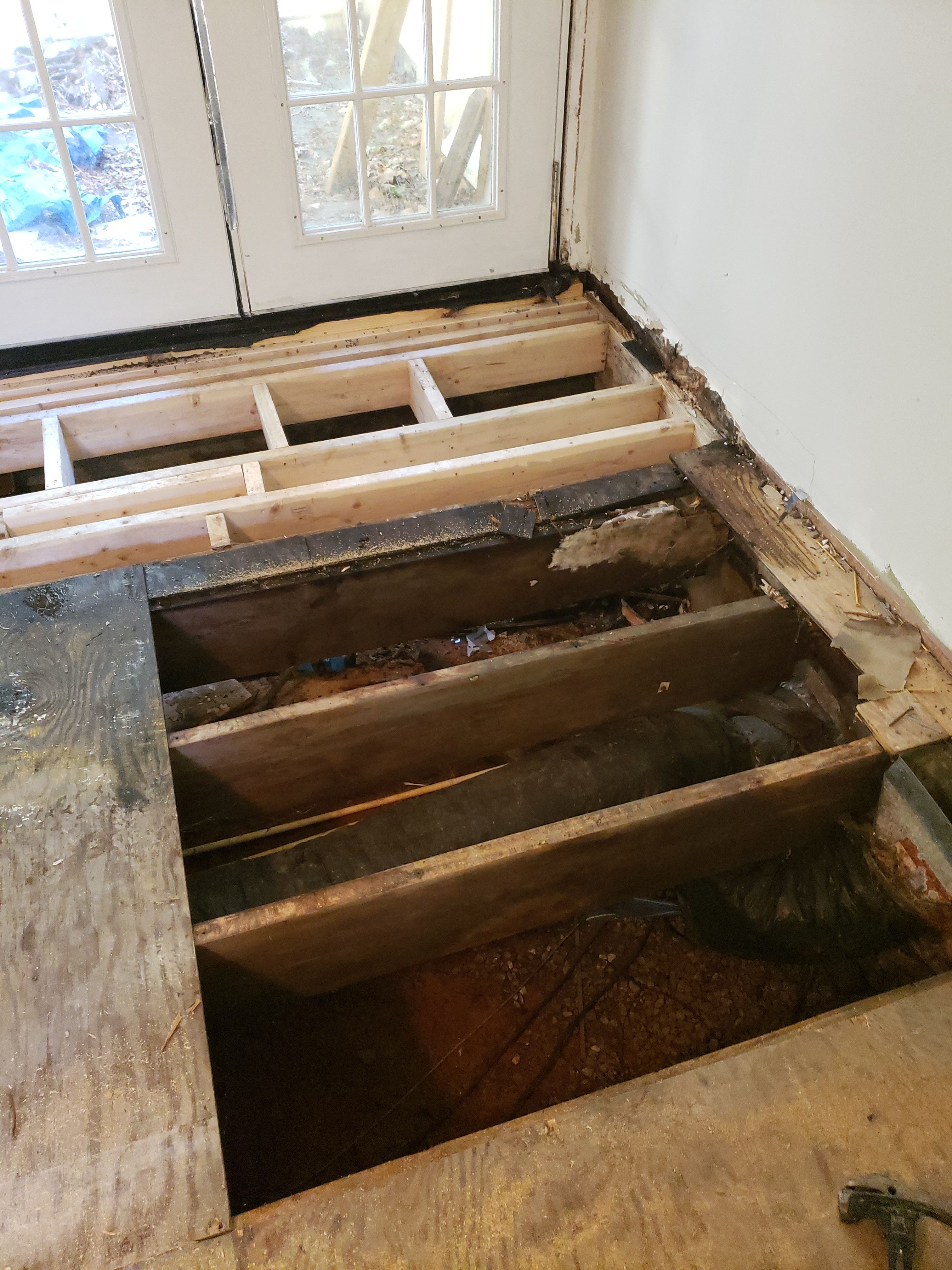 Major Rot & Framing Repair! 🛠️ by A Step Above Handy LLC 