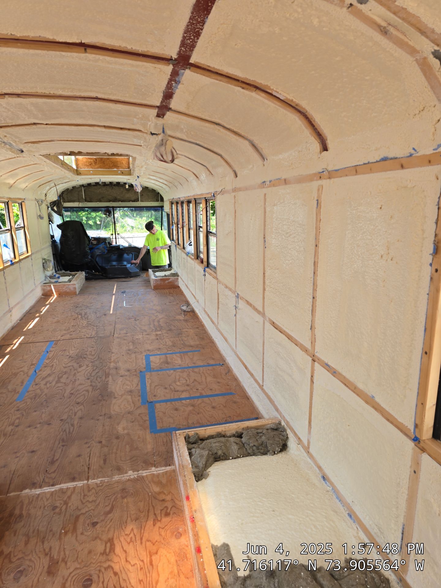 Spray Foam Insulation using Closed Cell Spray Foam by NYS Foam & Energy