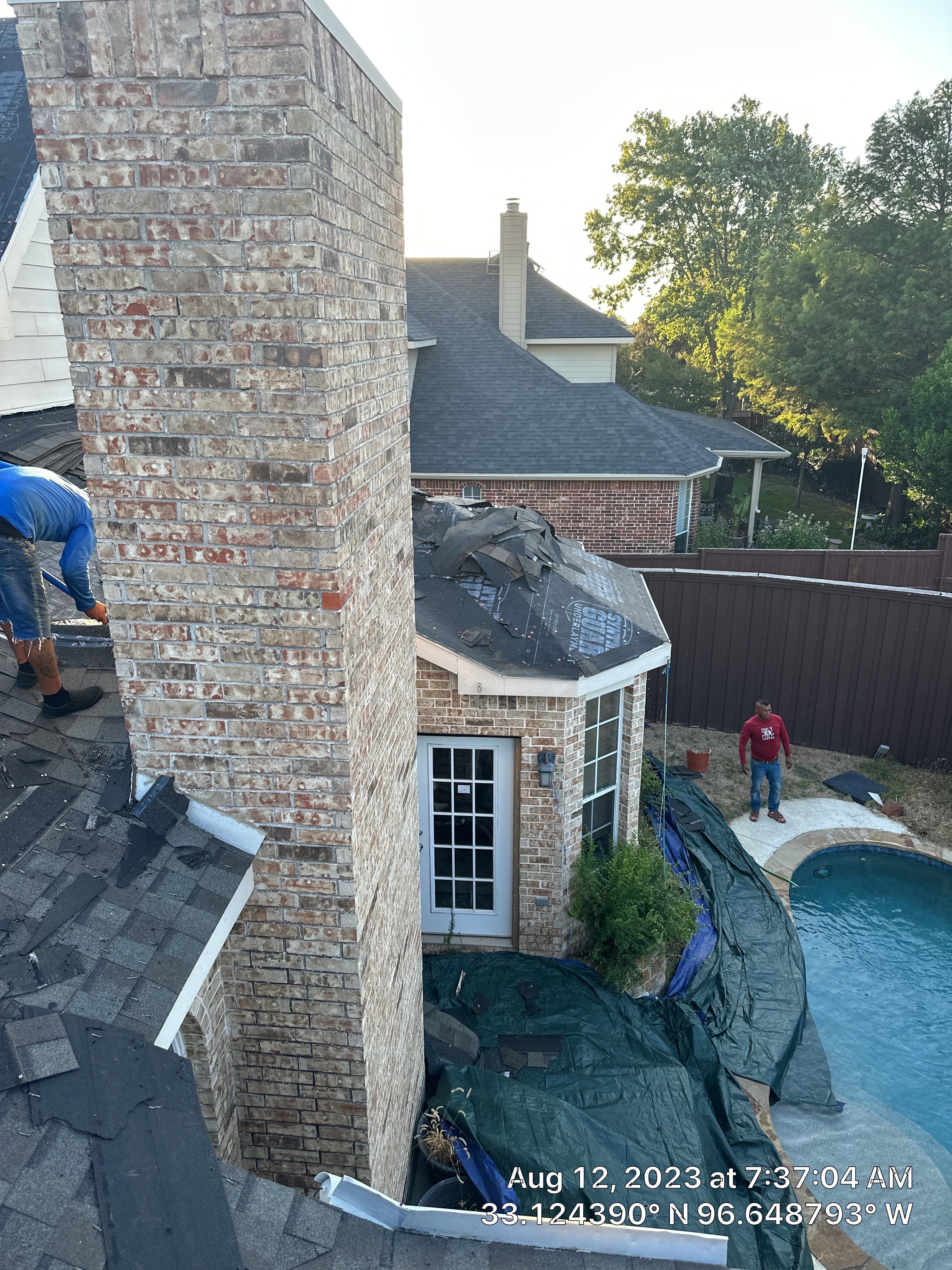 Property Repairs After Hail Storm Plano Texas by Eminent Roofing & Auto Hail Repair