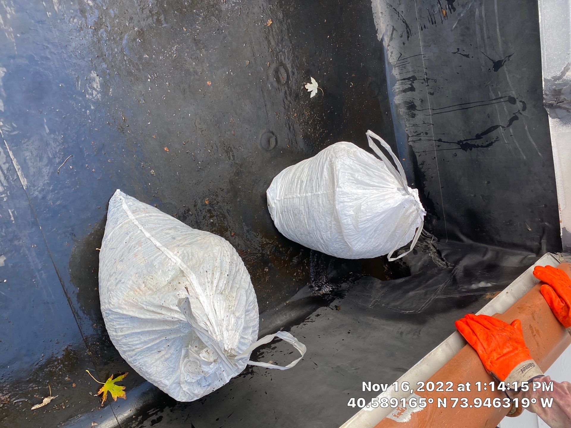 Flat Roof Cleanup Brooklyn  by Above All Gutters 