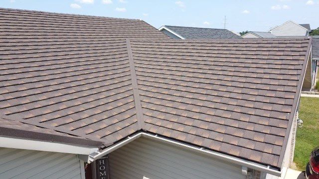 HOA-Approved Stone-Coated Metal Roof Replacement in Huntertown, IN by 4Ever Metal Roofing