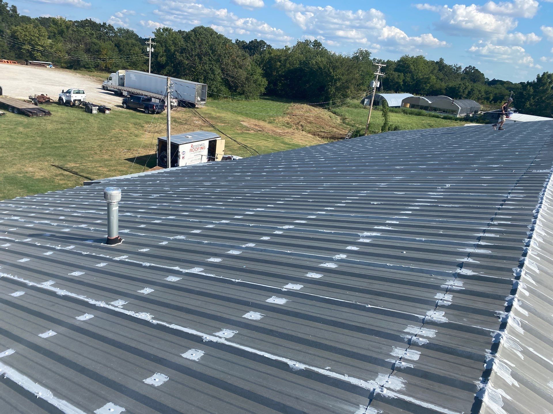 Project in Bolivar by Redeemed Roofing Systems