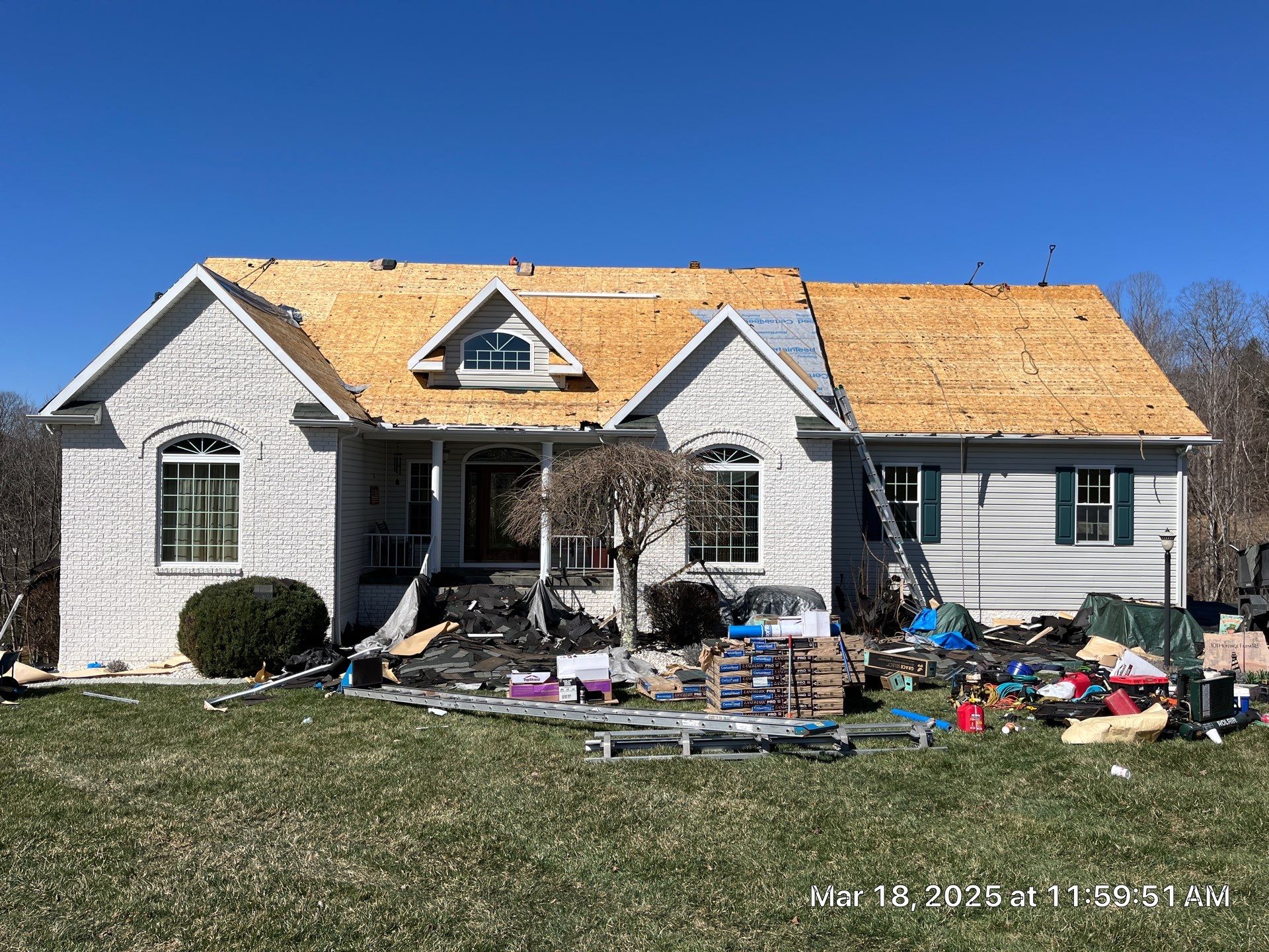 Residential Roofing Installation using Certainteed Landmark Pro Shingles by Fahey Roofing + Contracting