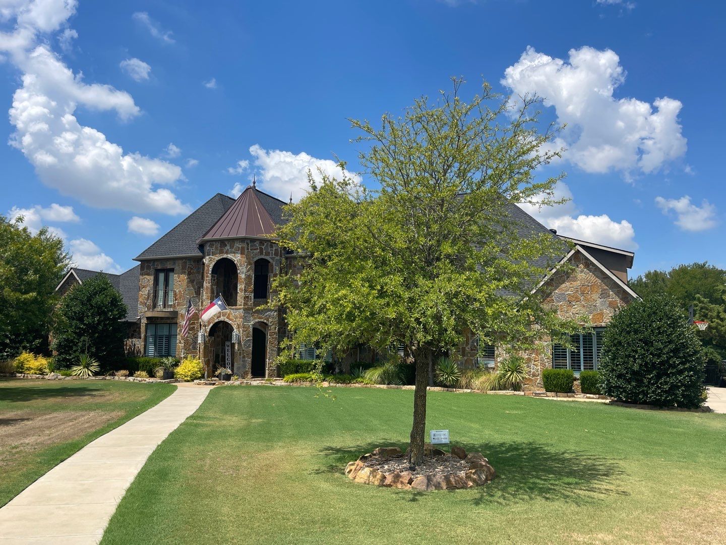 Beautiful Estate in Far North Texas - Storm Damage Re-Roofing by First United Roofing & Construction