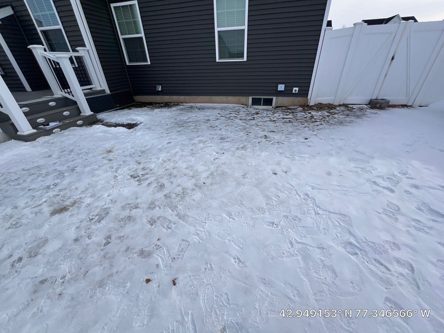 Majestic Ashlar stamped concrete patio  by NG Masonry & Construction LLC