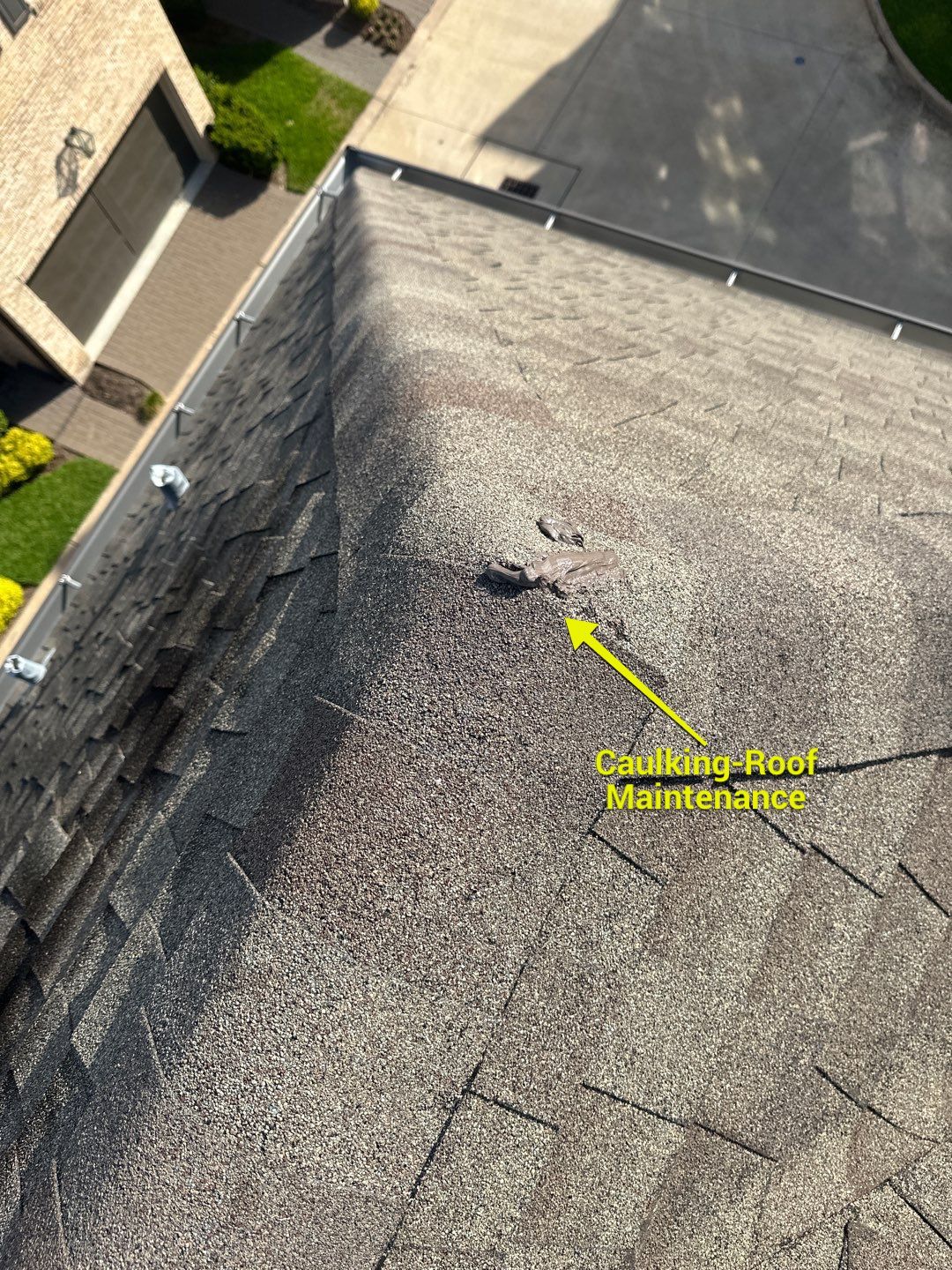 Hail Damage using Owen's Corning Duration (Lifetime) Shingles by Roof Repair Company