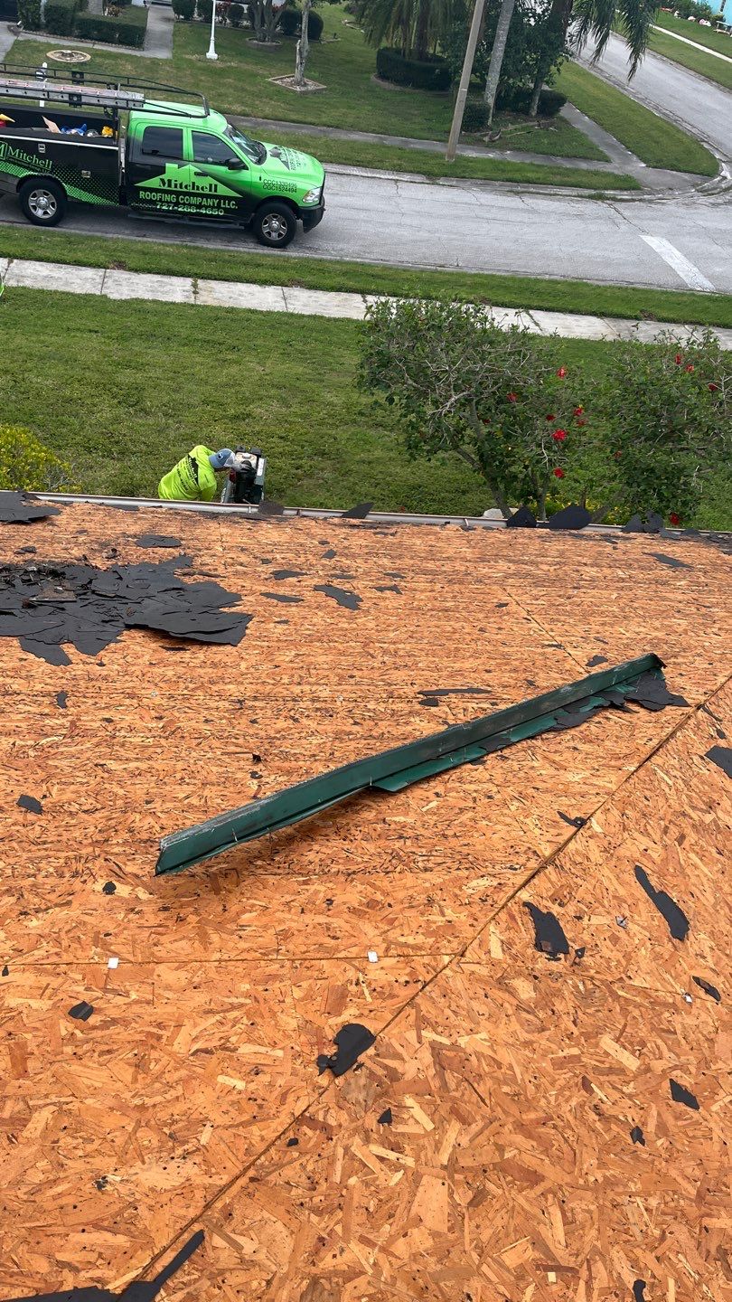 Project in Clearwater 33762 by Mitchell Roofing Company LLC 