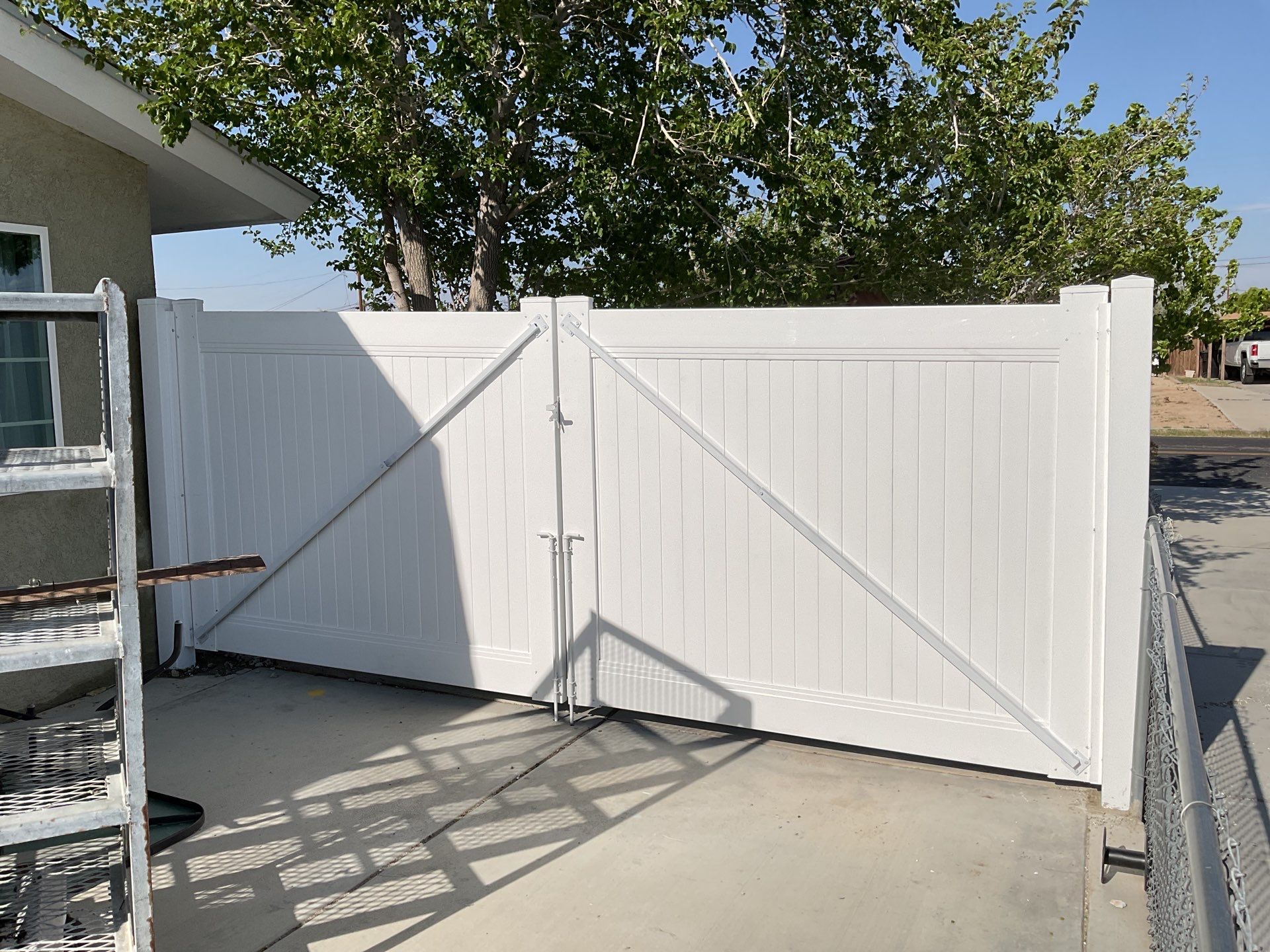 Fence Installation using Wrought Iron by Fence Guys Inc.