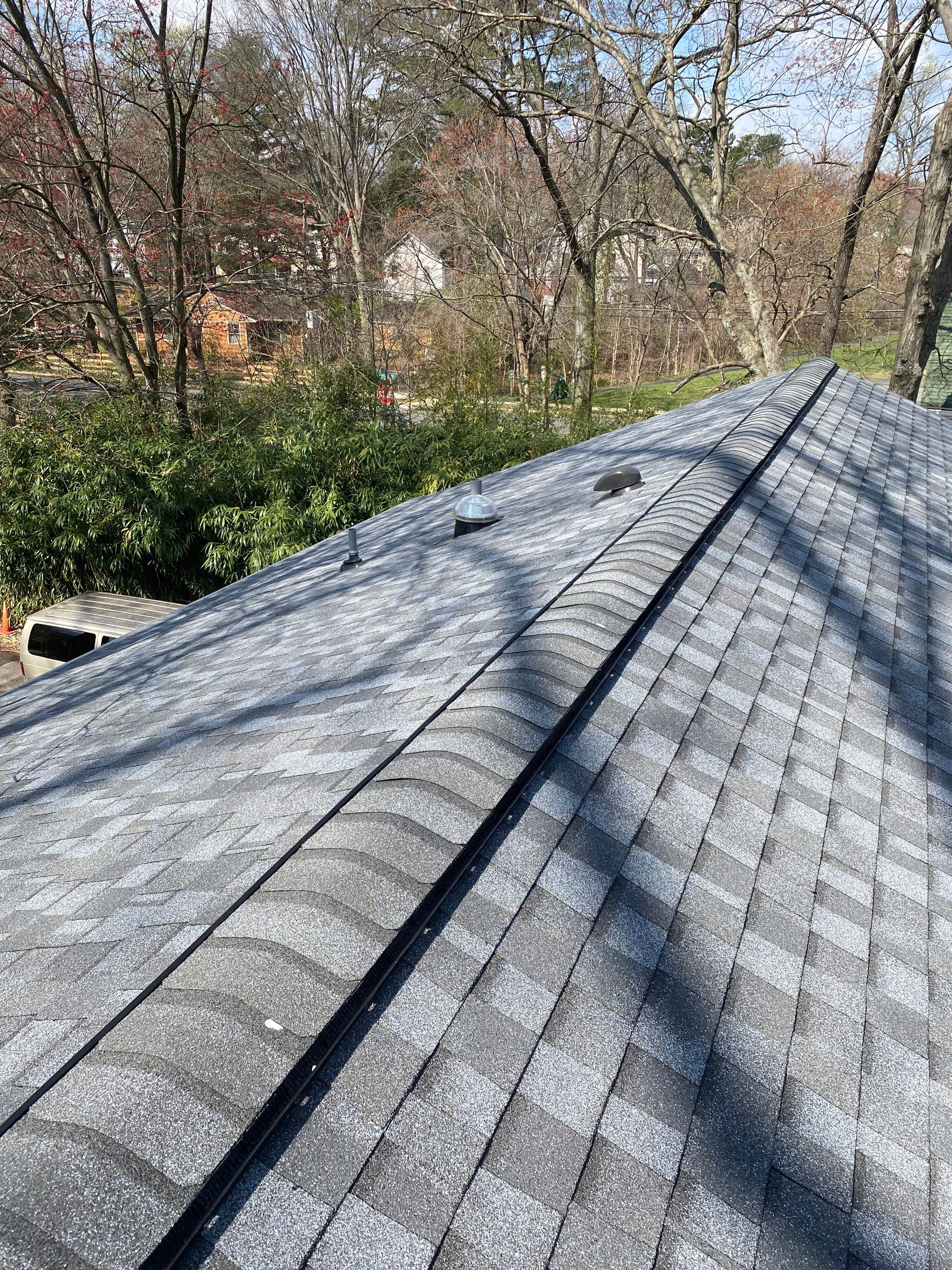 Falls Church Landmark Pro Roof in Max Def Pewter by RM Banning, Inc.