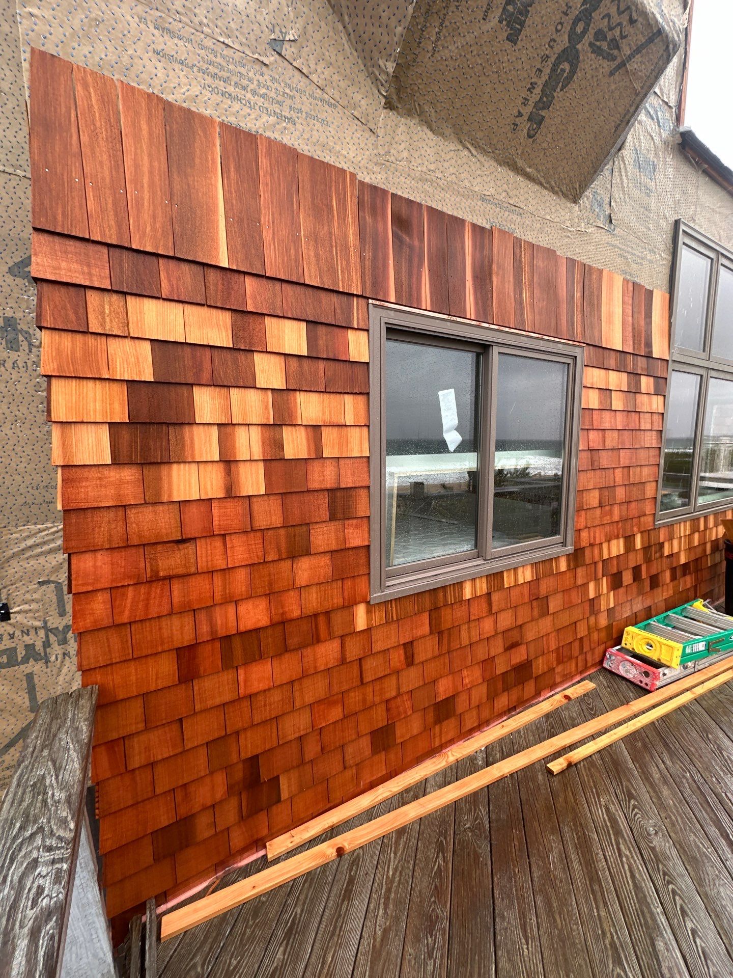 Atlantic Ave - Red Cedar Siding by Rinaldi Brothers