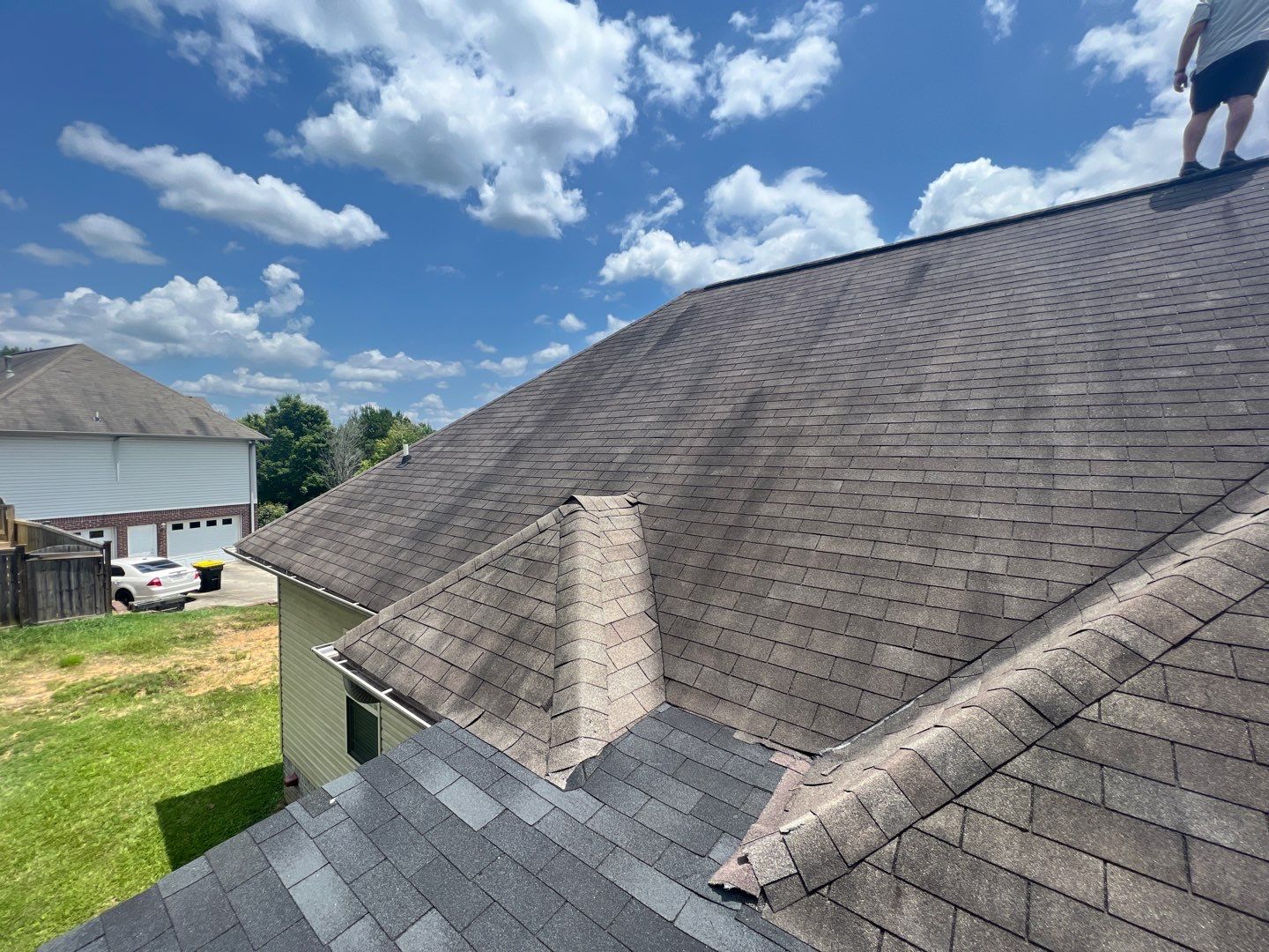 Residential Roofing Installation using Architectural Shingles by The Roofing Dudes