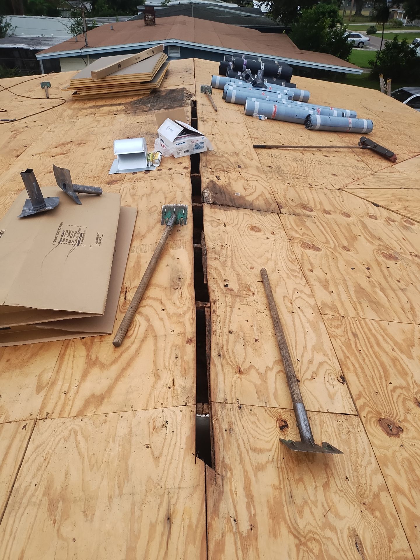 Project in Pinellas Park 33782 by Mitchell Roofing Company LLC