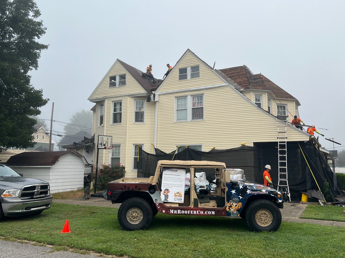 Residential Roofing Installation using Performance Shingles by Mr. Roofer