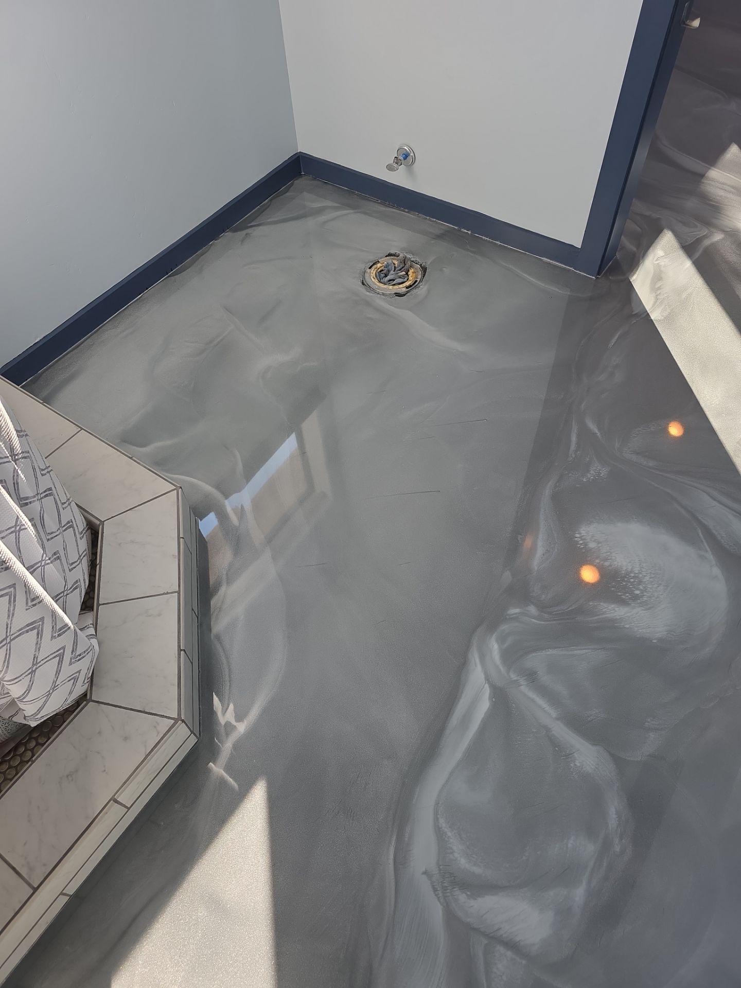 Metallic Epoxy Interior Floor Installation for Paso Robles Cottage by MGP Coatings