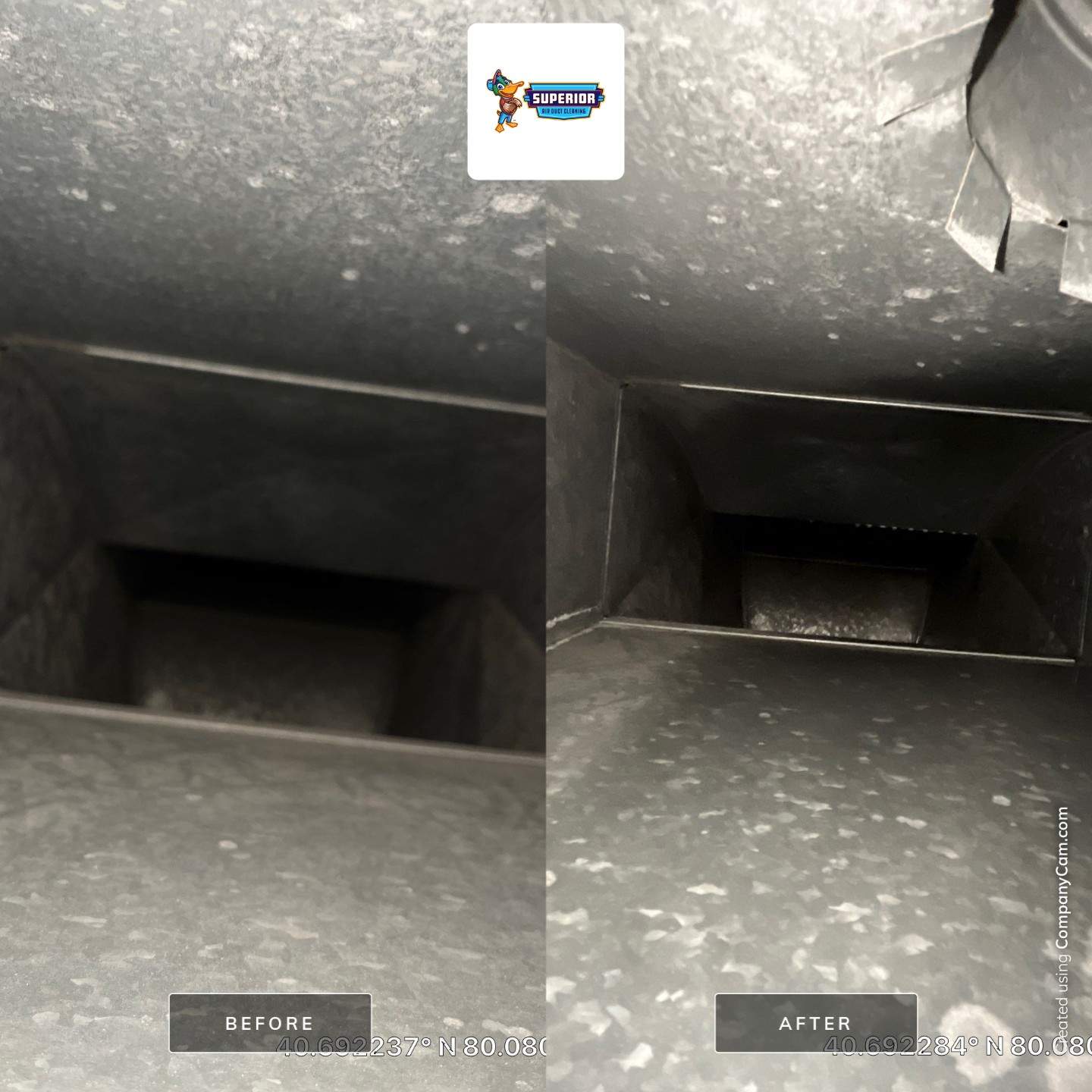 Air Duct Cleaning With a Vacuum Truck in Cranberry Twp, PA by Superior Air Duct Cleaning