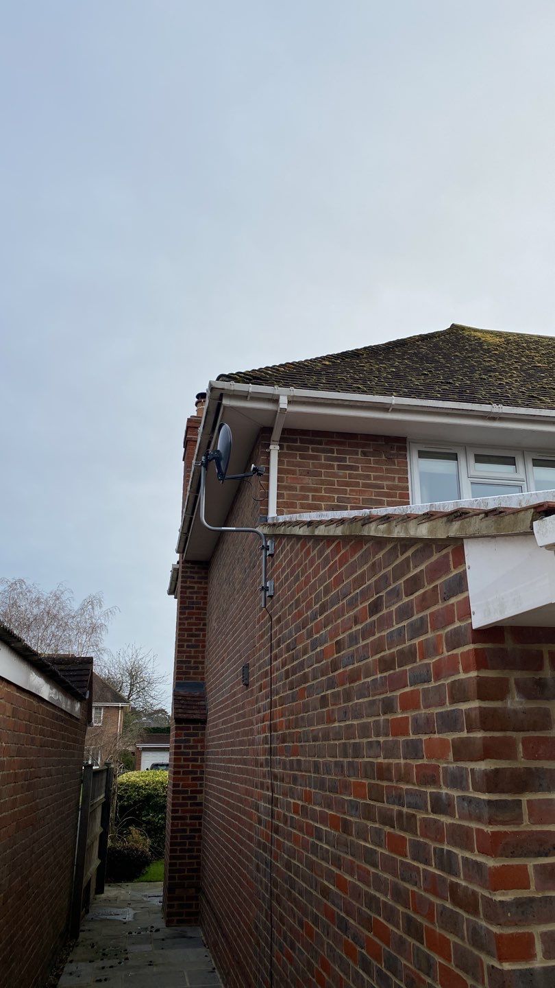 Roof and Patio Cleaning using Honda 15lpm Low Pressure Washing Machine by Ges Exterior Cleaning ltd