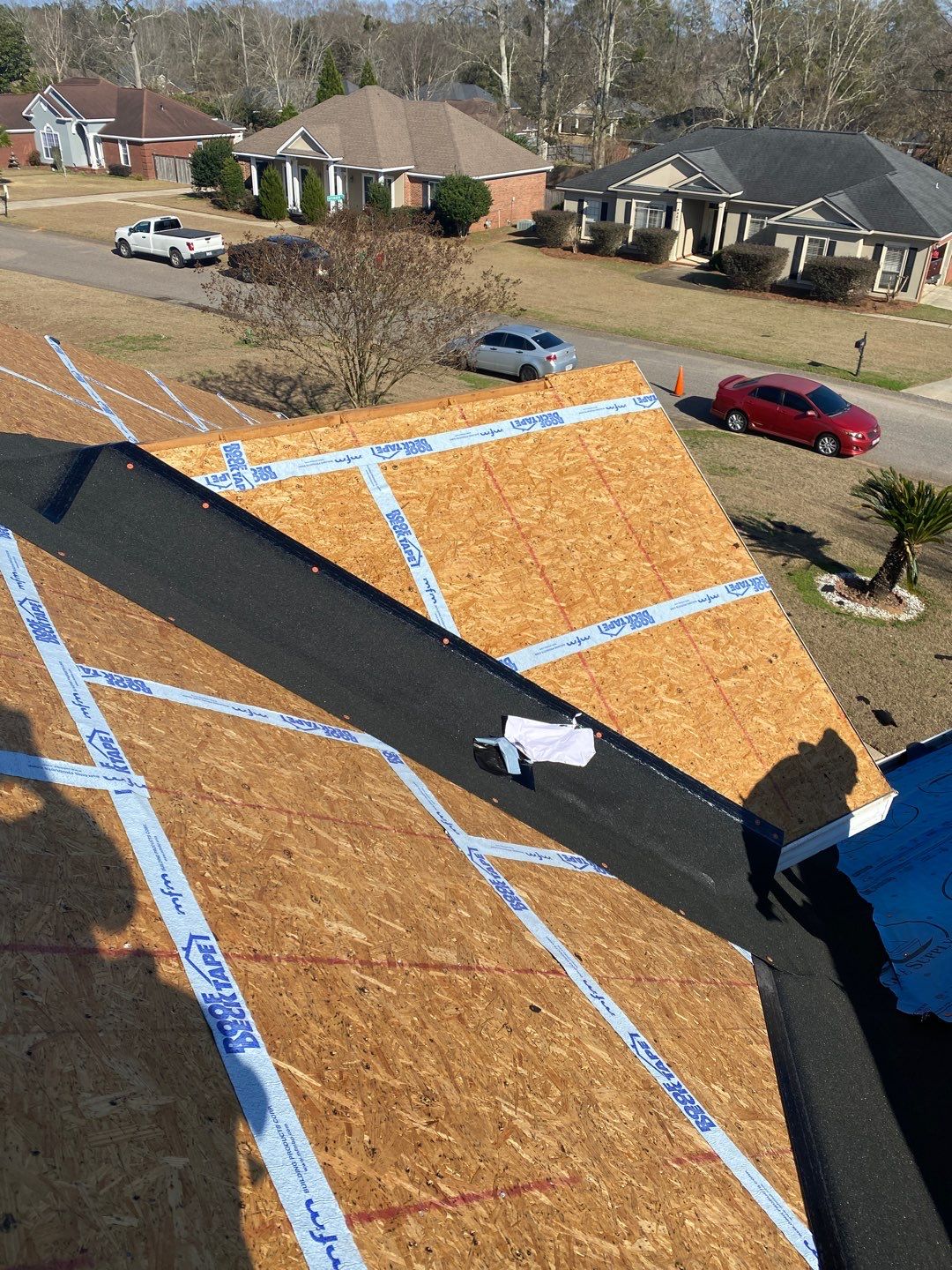 Residential Roofing Installation using Roof Replacement by American Roofing & Construction LLC