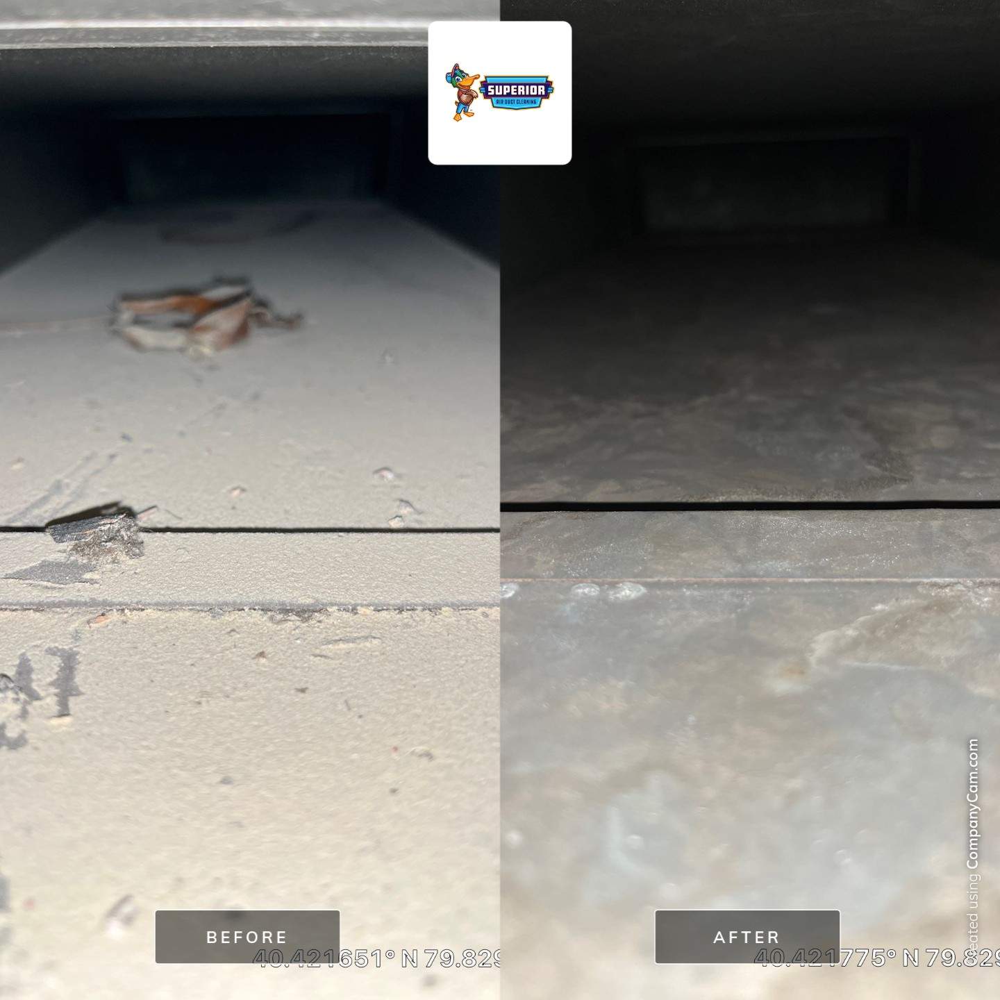 Air Duct Cleaning With a Vacuum Truck in Turtle Creek, PA by Superior Air Duct Cleaning