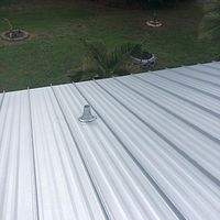26ga 1.5" Mechanical Seam Mill Finish  by Total Roofing System The Metal Roof Experts