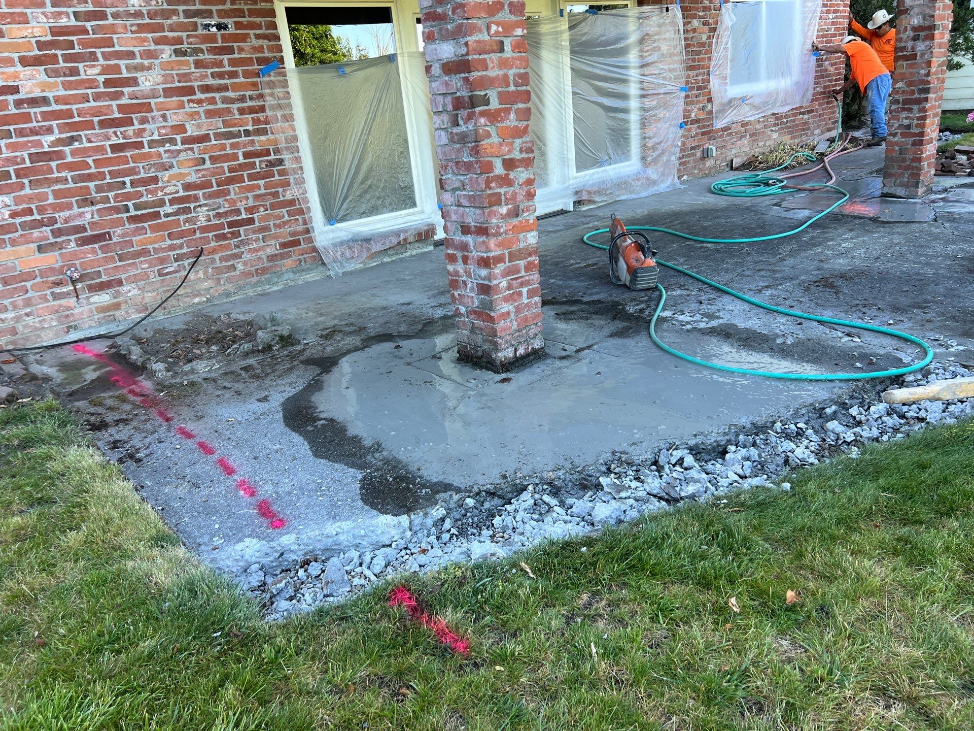 Susan | Concrete Patio by Jireh Asphalt & Concrete Inc 