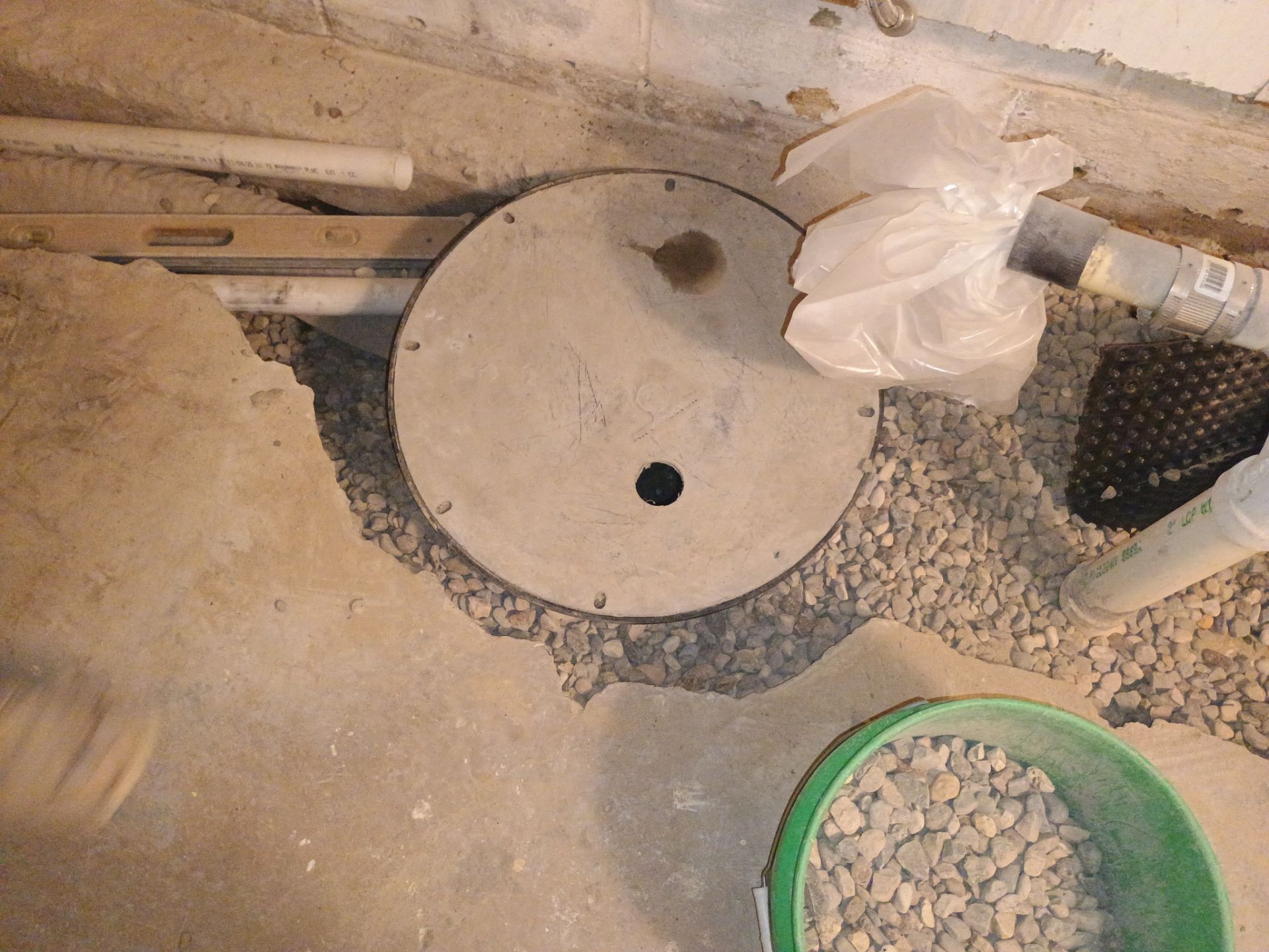 Interior Drain Tile Installation in South Minneapolis by Waterproofing Northeast