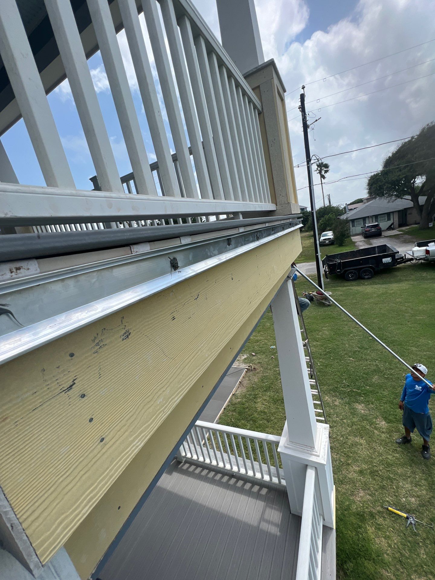 Portland Shore Porch Build by Bayfront Roofing and Construction