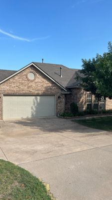 Residential Roofing Installation using GAF Natural Shadow
