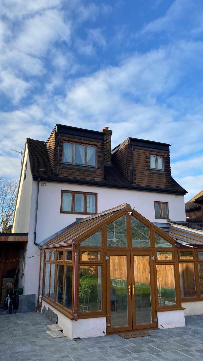 Roof Clean using Honda 15lpm Low Pressure Washing Machine by Ges Exterior Cleaning ltd