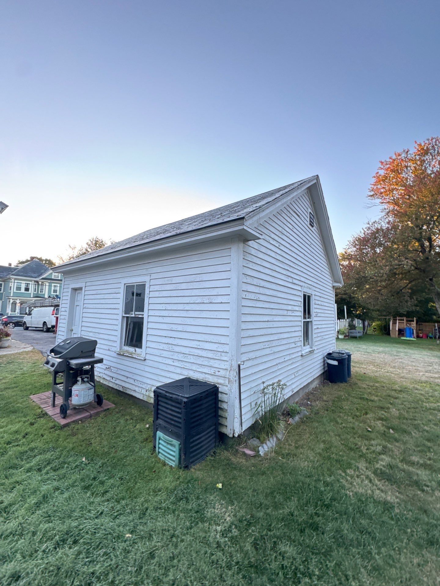 Garage Roof Replacement & Fascia Trim Upgrade | Lowell, MA by Mighty Dog Roofing of Greater Middlesex County
