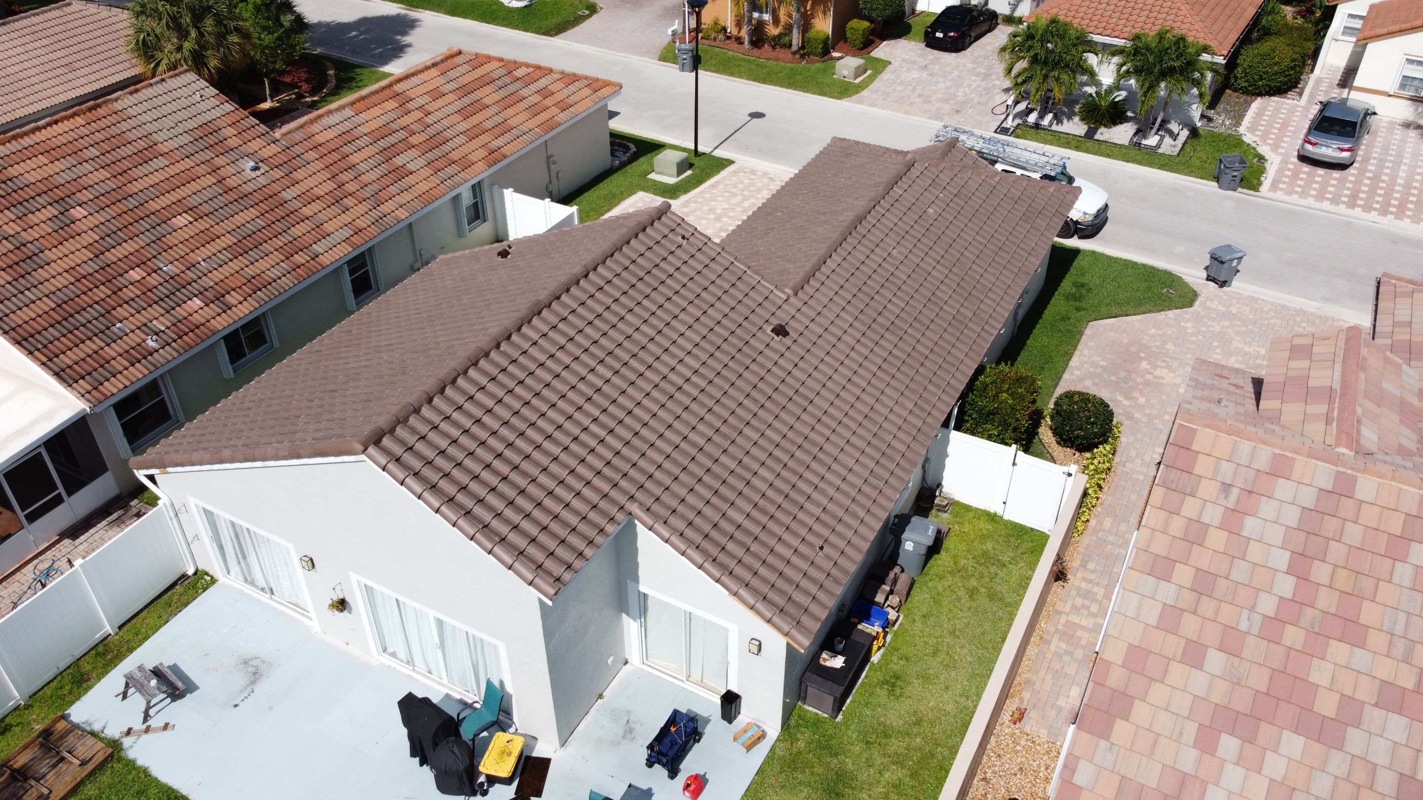 Residential Roofing Installation using Eagle Roofing Tile by BLUES BROTHERS ROOFING