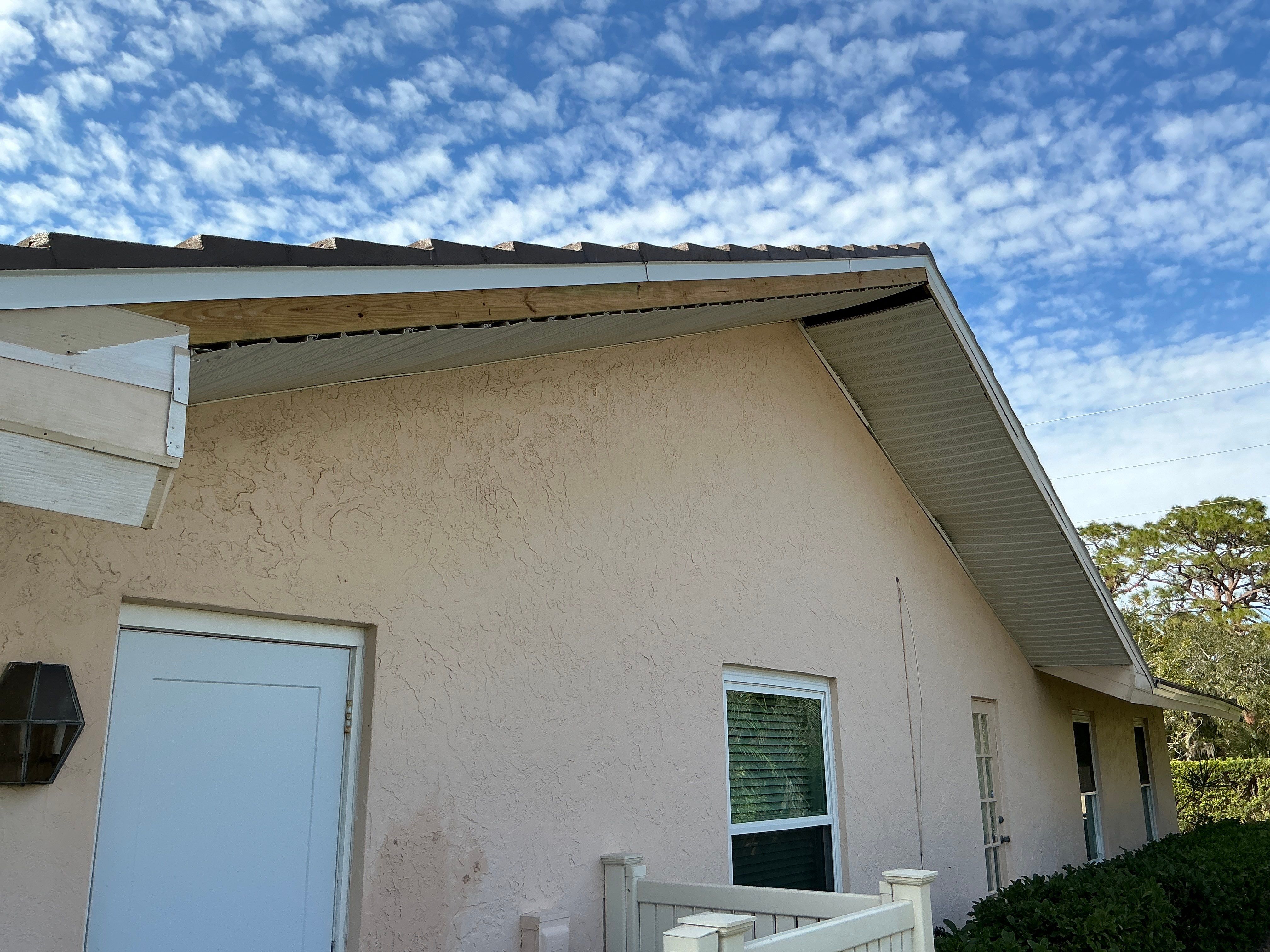 Soffit Replacement in Osprey, FL by Gutter Professor by Gutter Professors