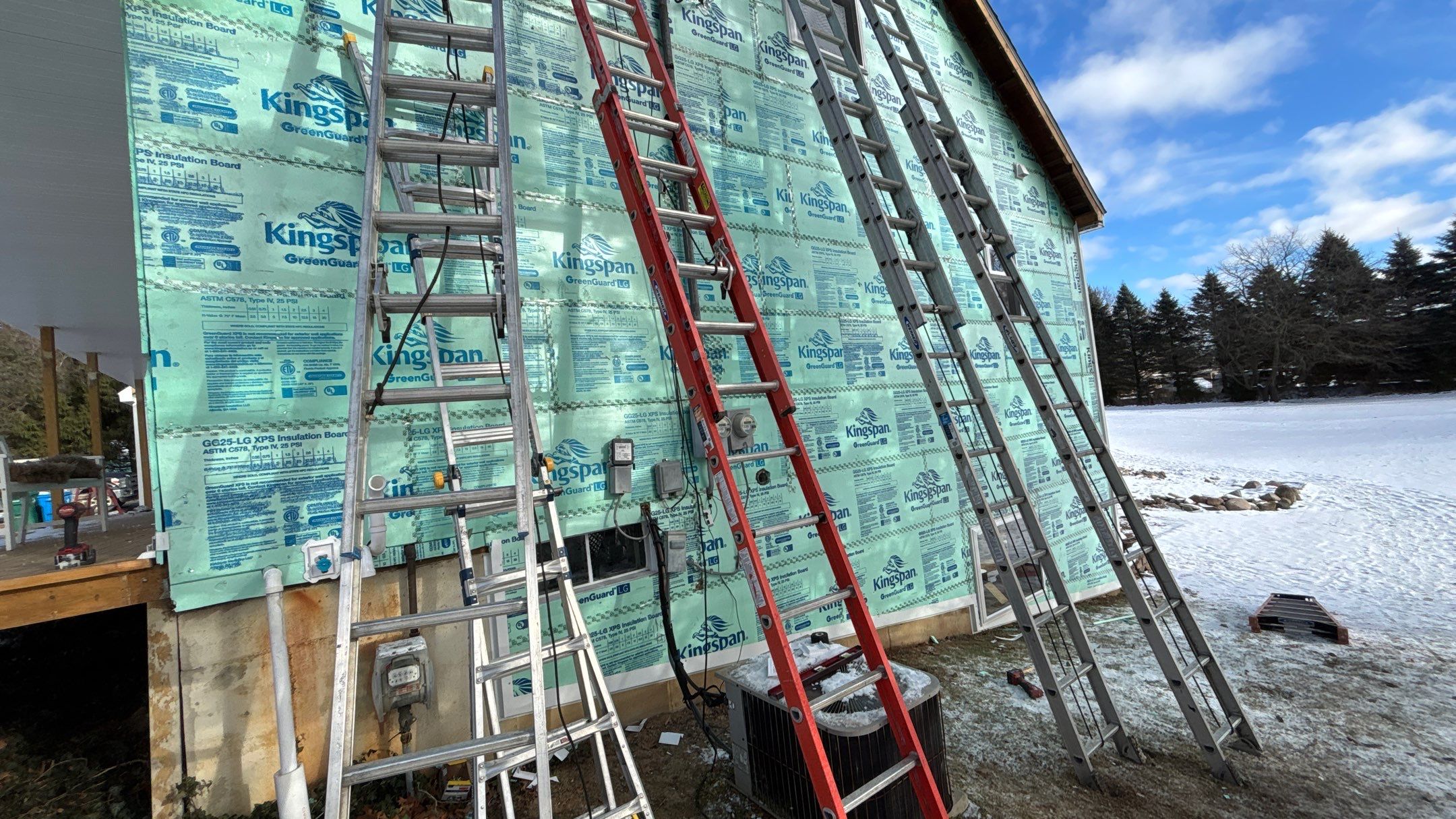 Siding Replacement using Ascend 7" Composite by 180 Contractors
