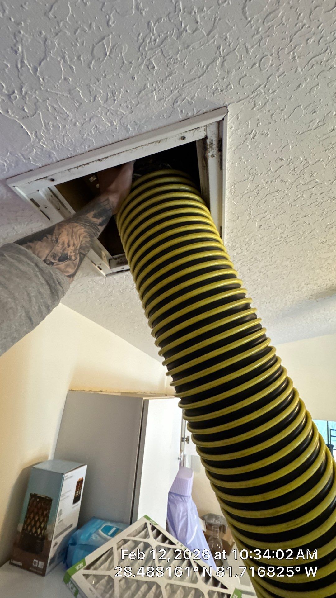 Air Duct Dryer Vent Cleaning in Clermont by Hygienic Air, Inc