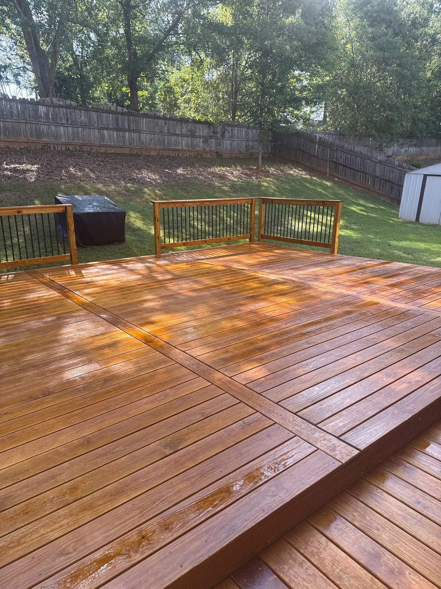 Wood Deck using Wood Sealant by DuraSeal