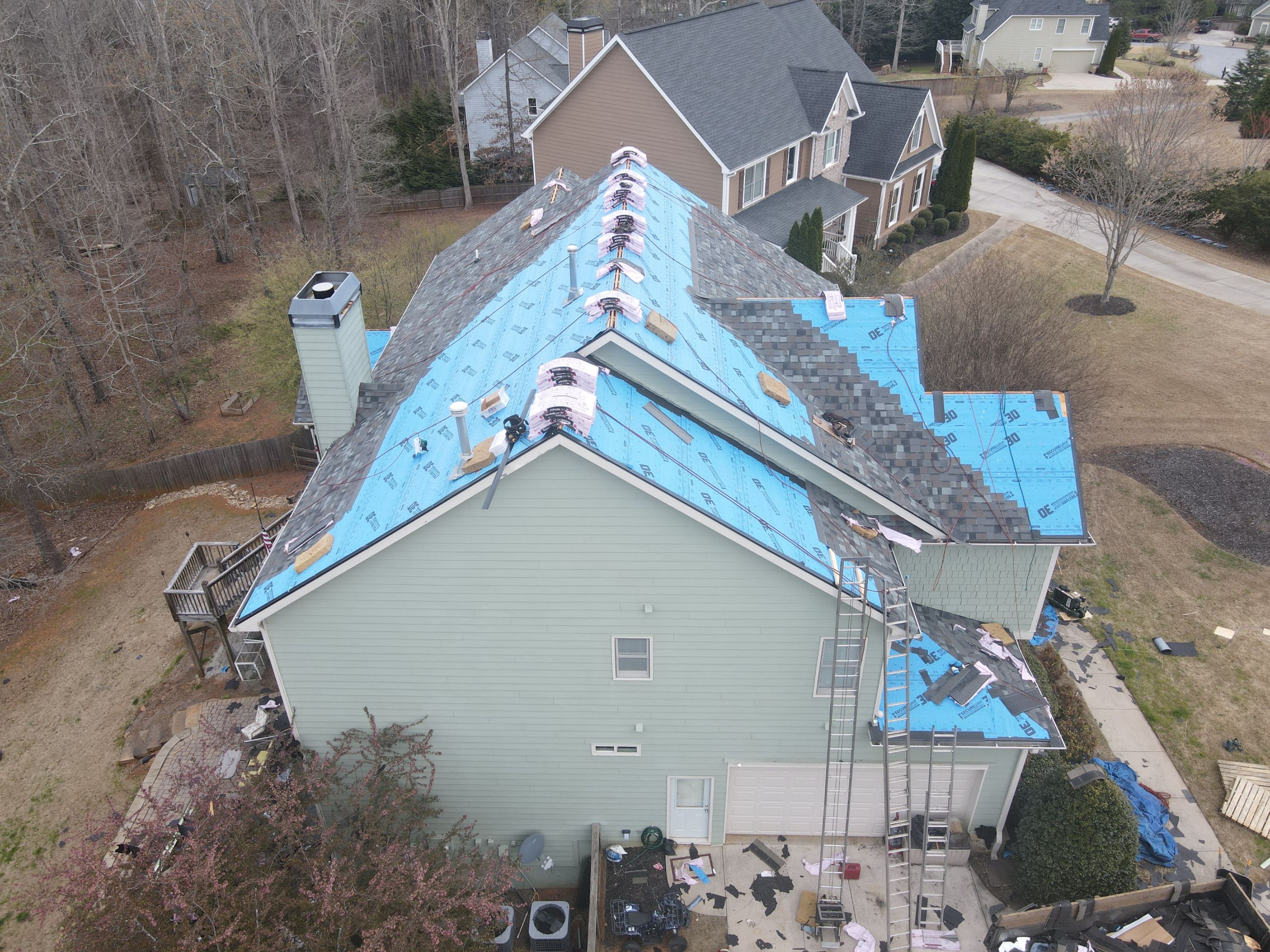 Commercial Roofing Installation using Owens Corning by Inspector Roofing and Restoration