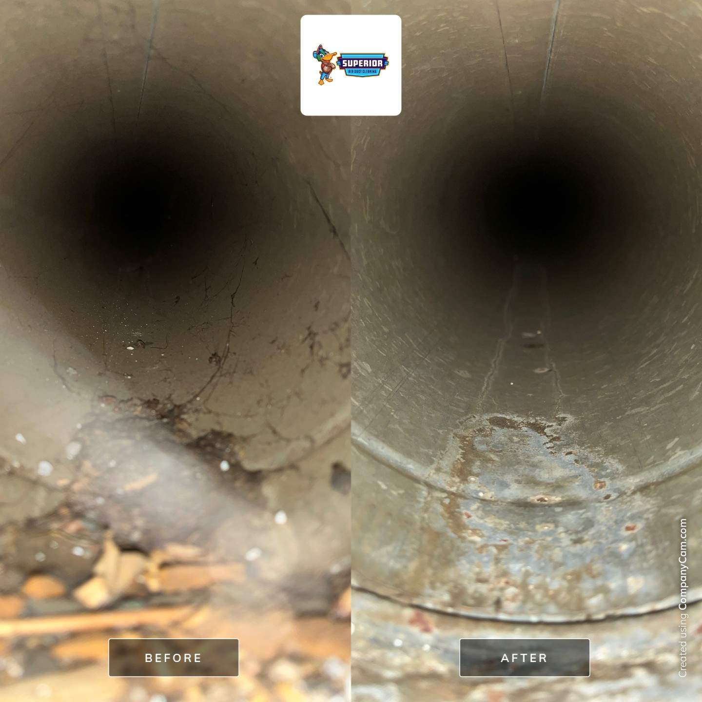 Air Duct Cleaning With a Vacuum Truck in Beaver Falls, PA by Superior Air Duct Cleaning