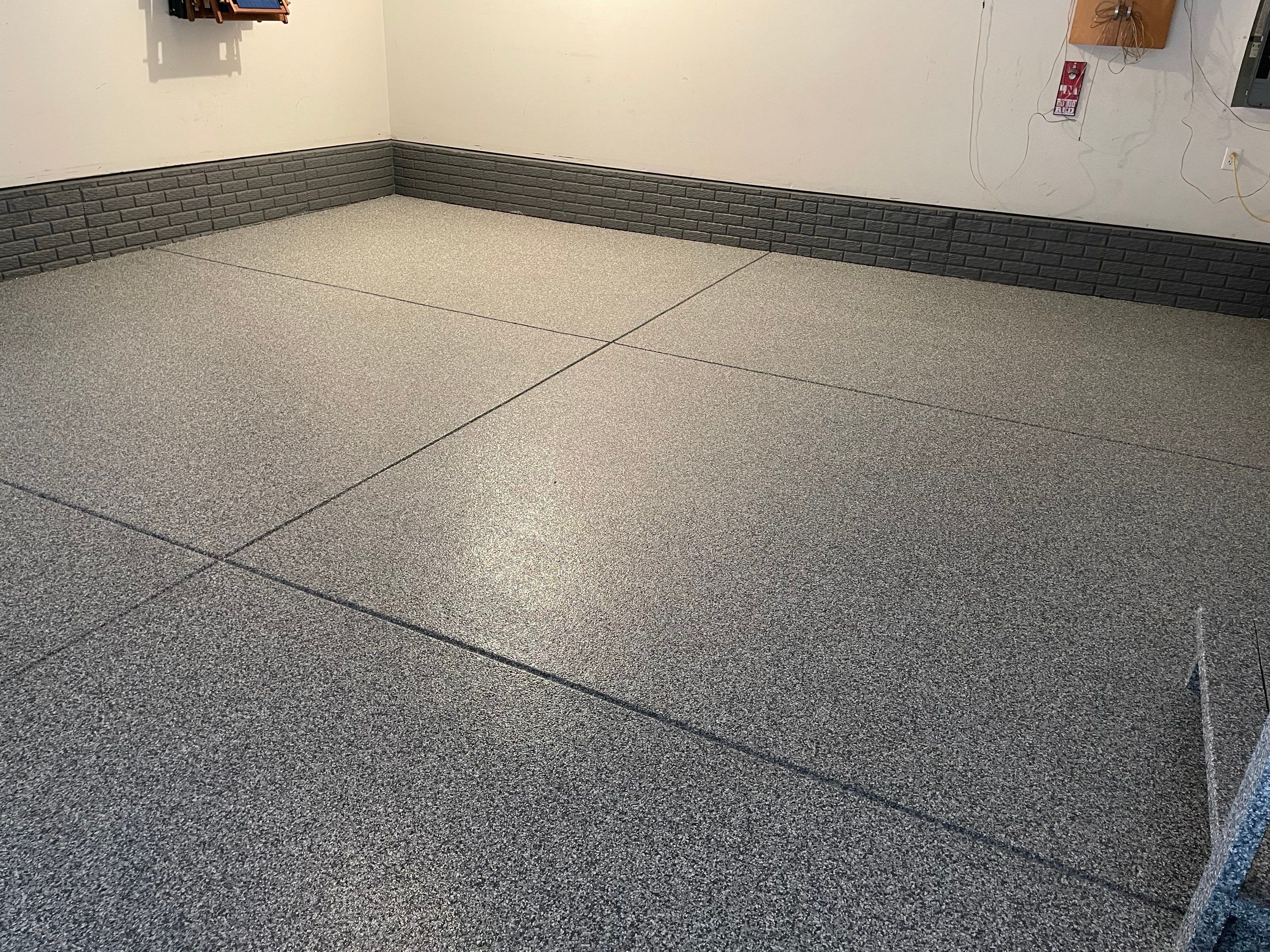 Gravel Carrera by Granite Garage Floors