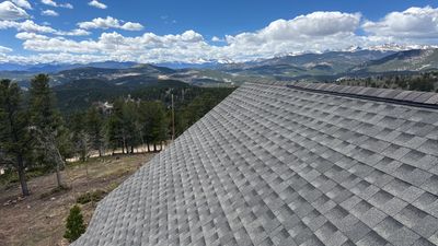 Windy Day, New Roof!